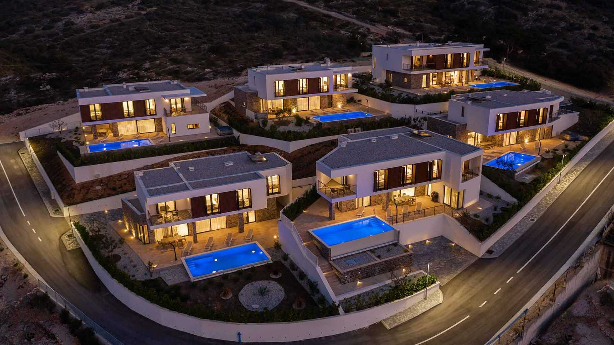 Luxurious beachfront villa with stunning sea view