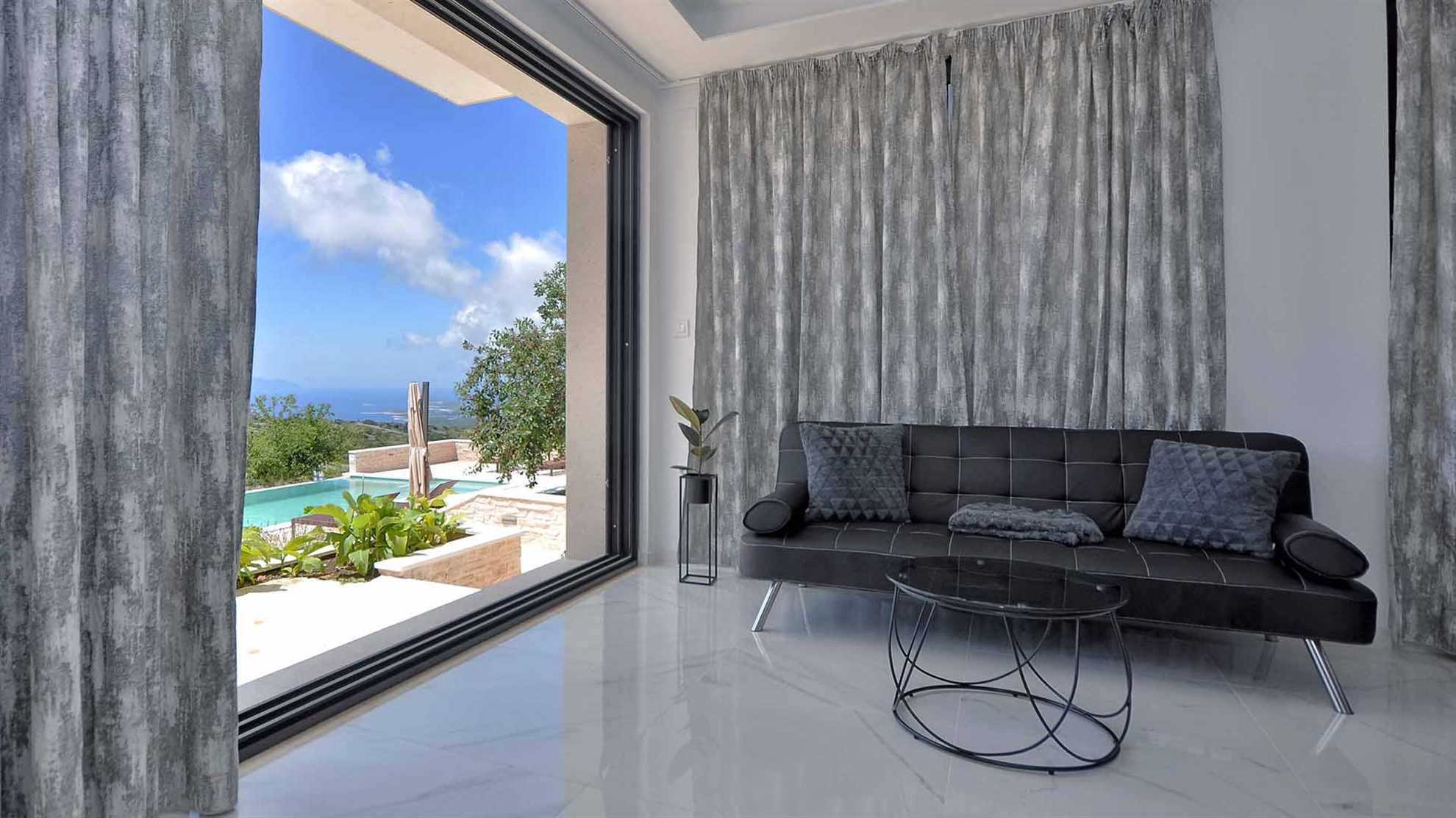 A traditional stone villa on Hvar with  pool