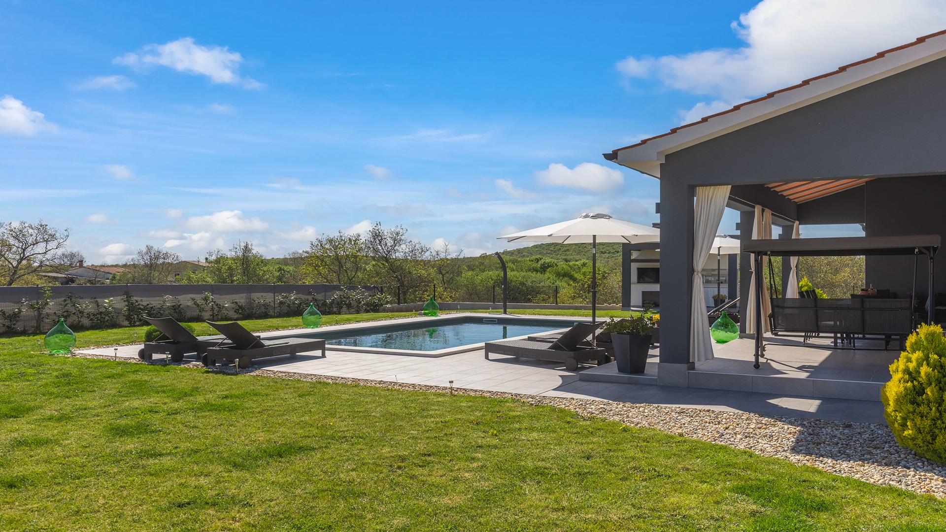 Charming villa with swimming pool in Bale