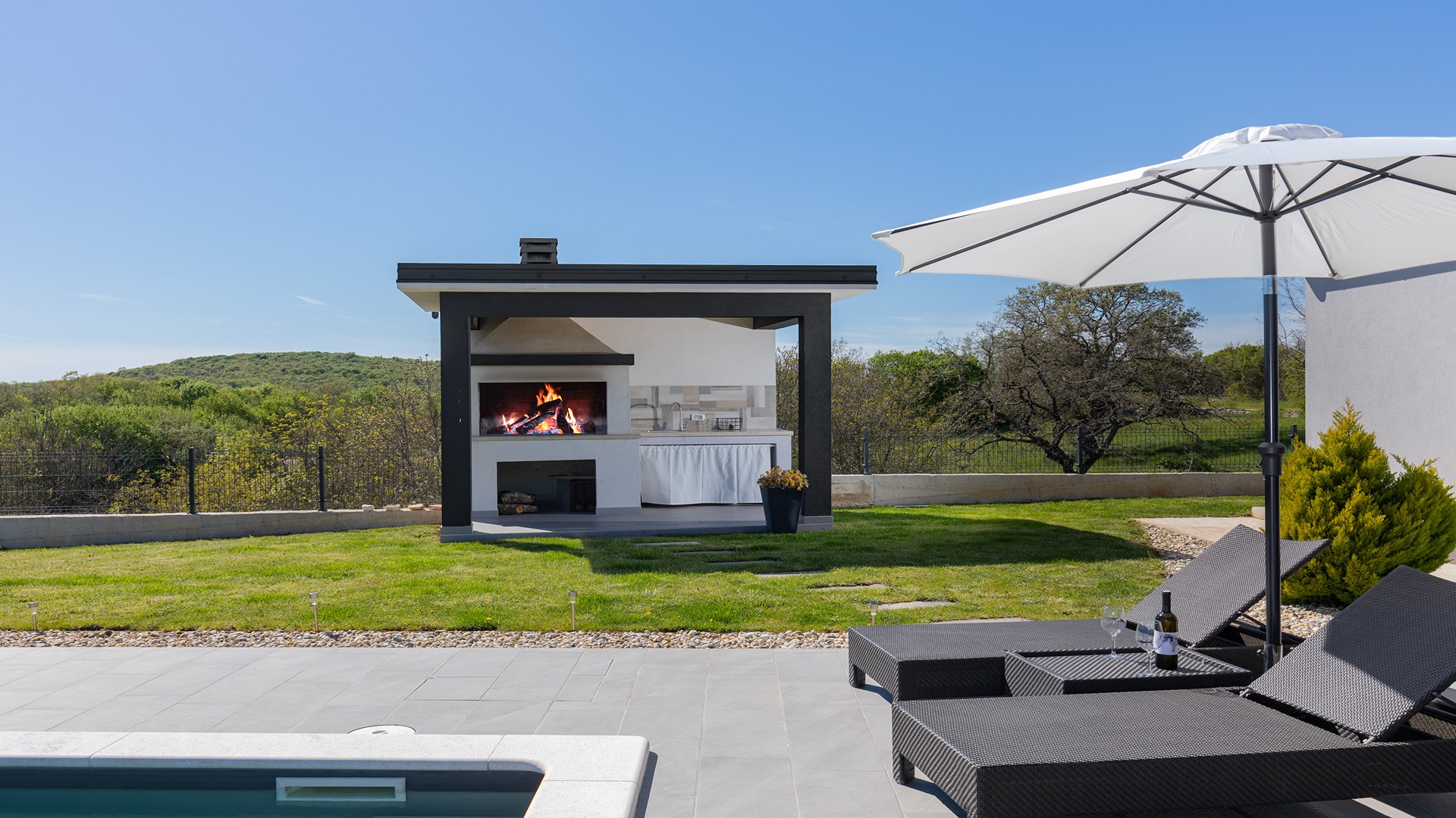Charming villa with swimming pool in Bale