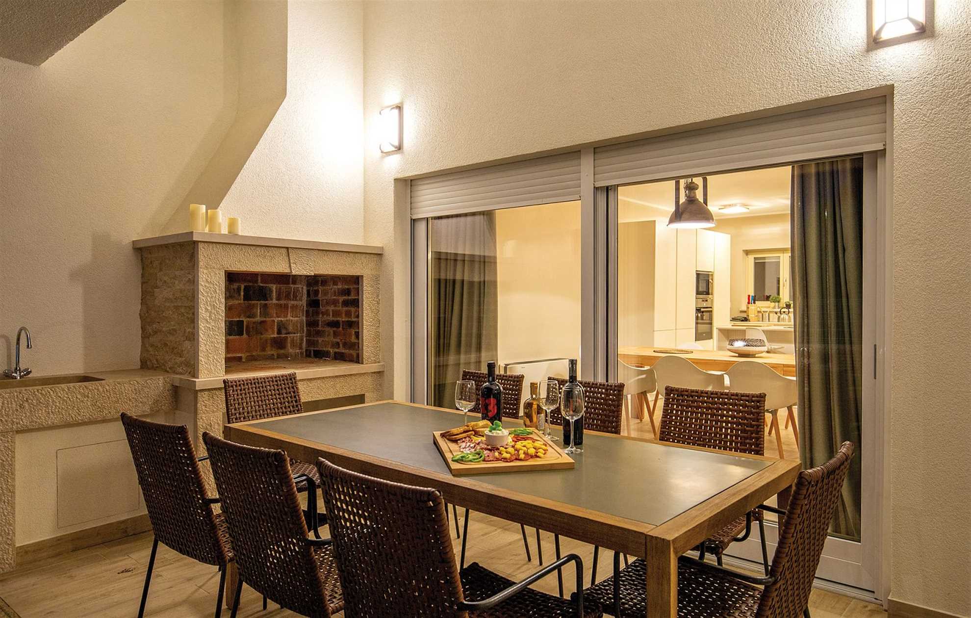 Villa in Veprinac with a gym, sauna and a jacuzzi