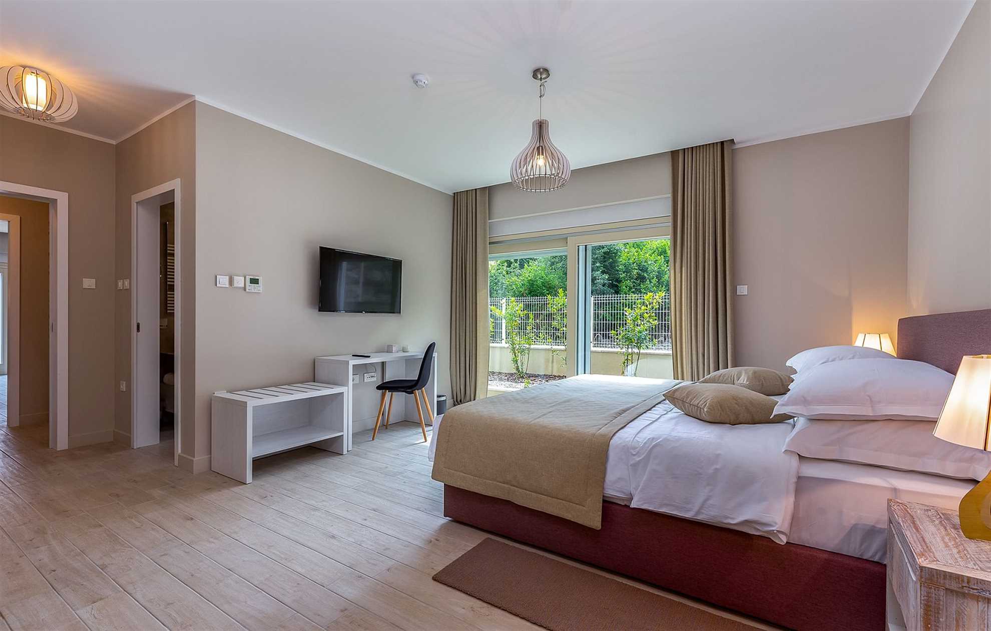 Villa in Veprinac with a gym, sauna and a jacuzzi