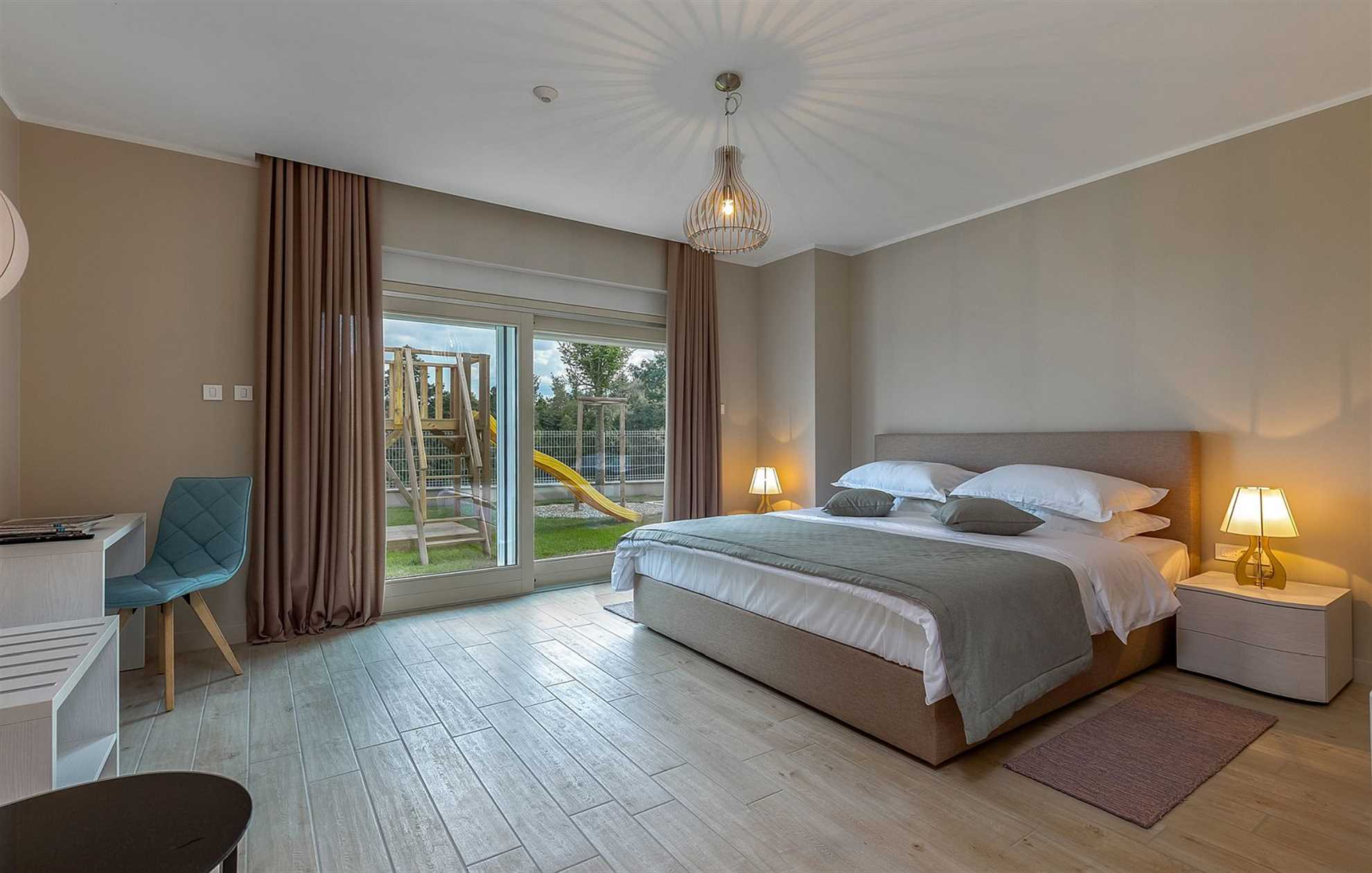 Villa in Veprinac with a gym, sauna and a jacuzzi
