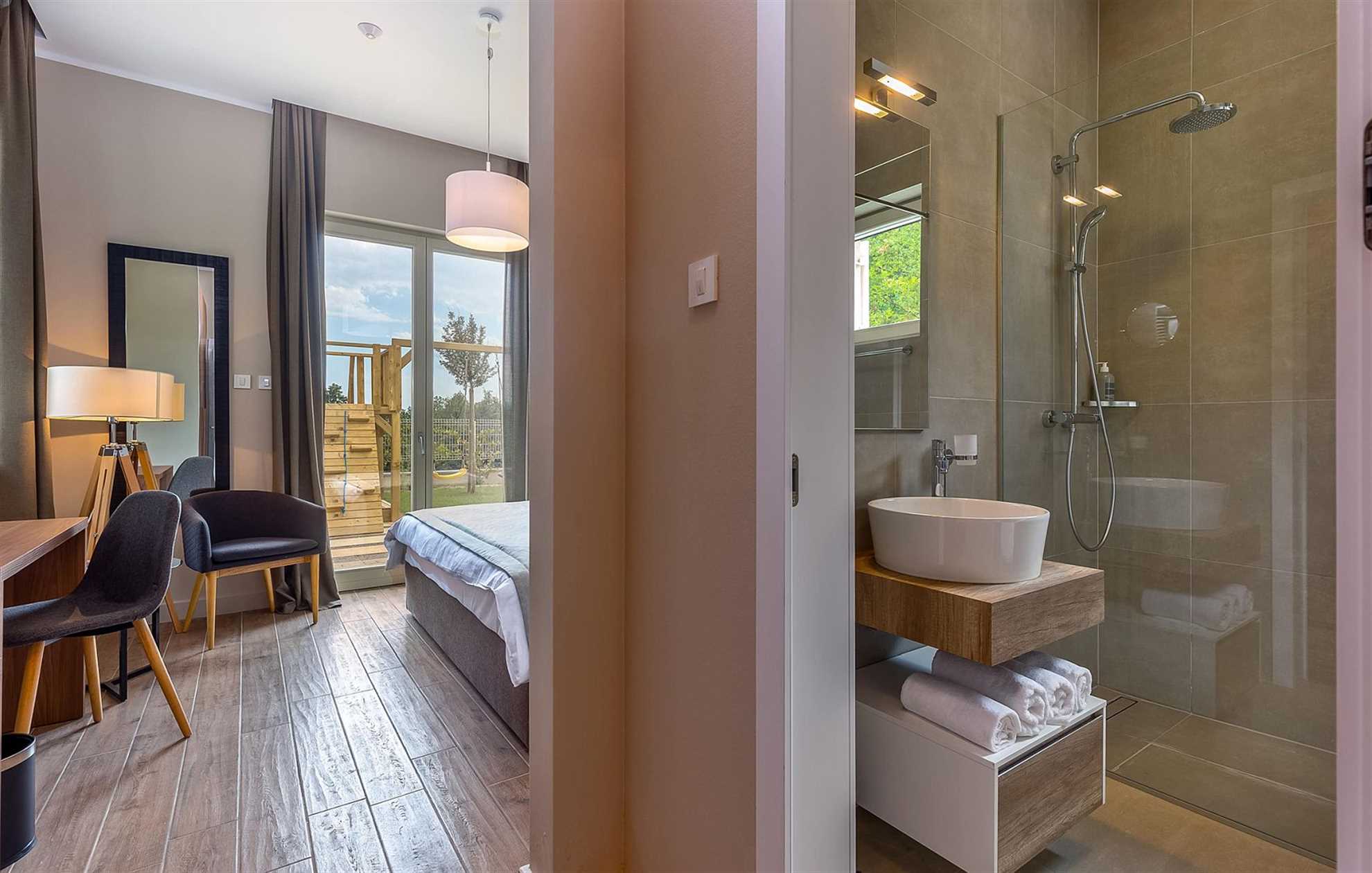Villa in Veprinac with a pool, sauna and a jacuzzi