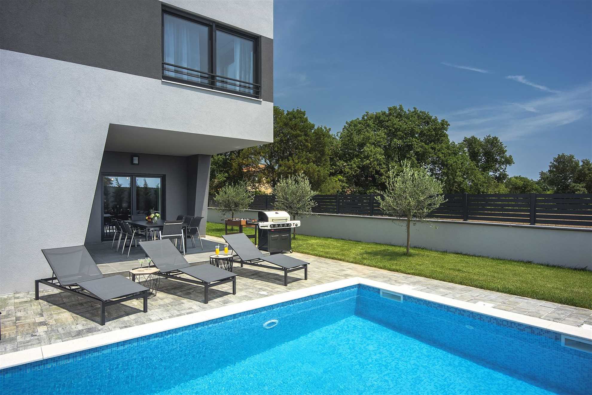 The lovely poolside villa perfect for families