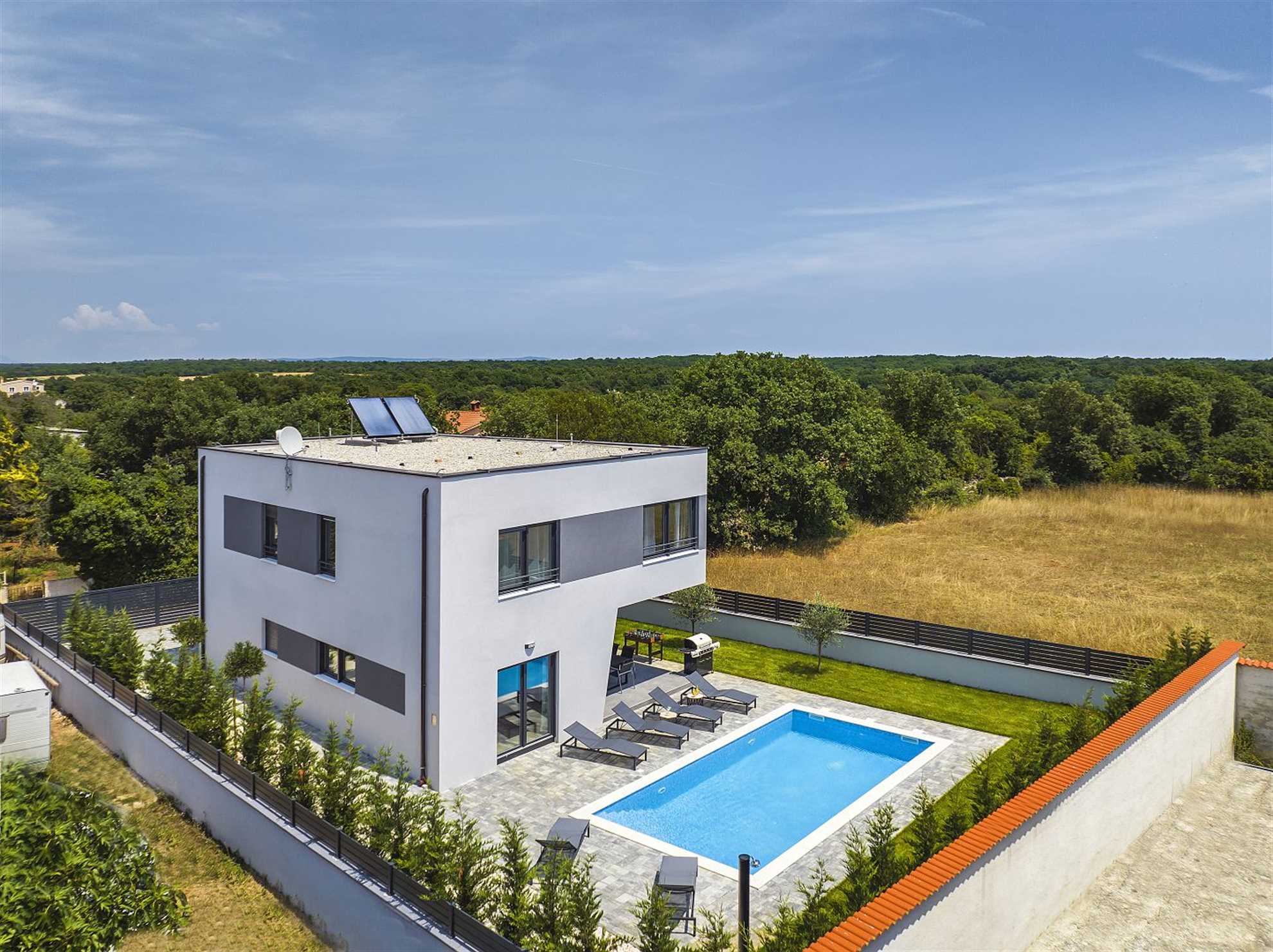 The lovely poolside villa perfect for families