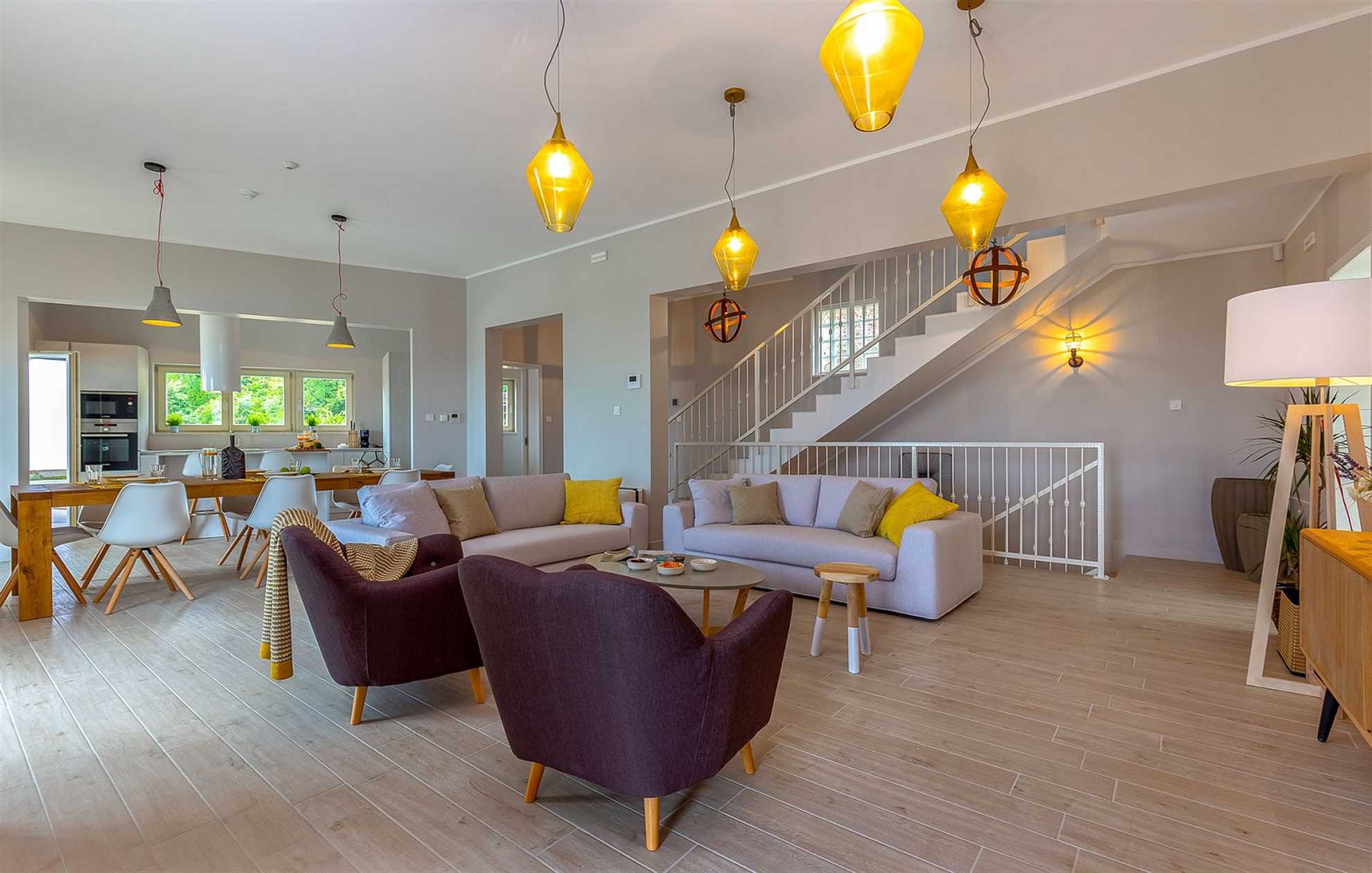 Family villa in Veprinac with a swimming pool