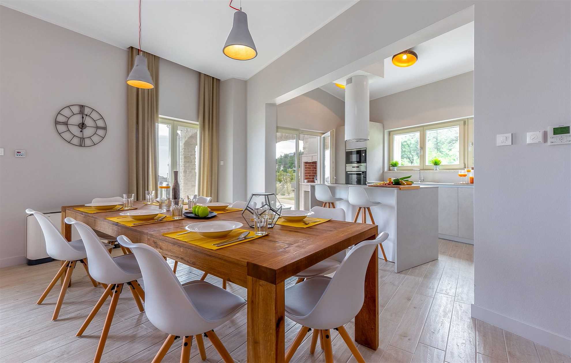 Family villa in Veprinac with a swimming pool