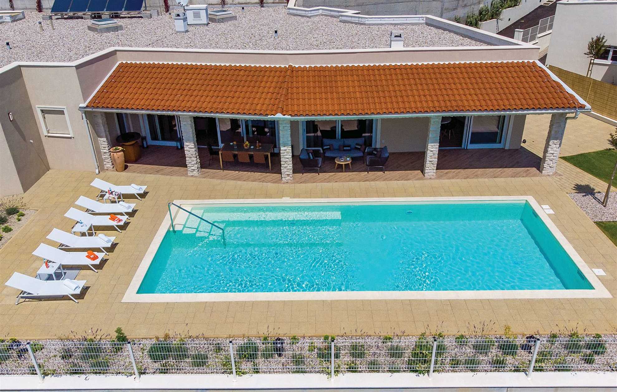 Villa in Veprinac with a stunning view
