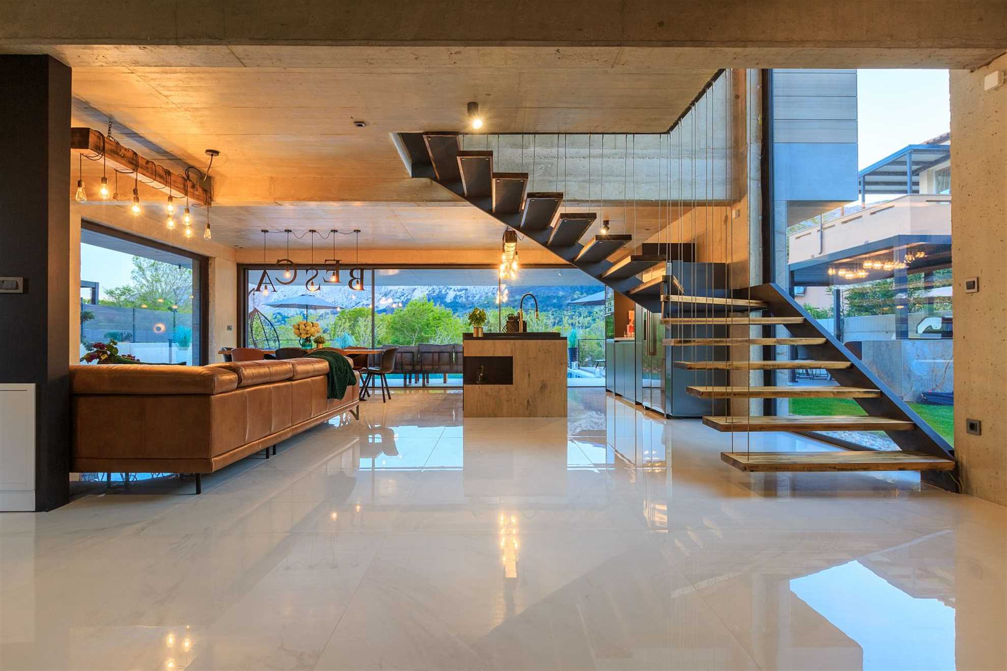 Luxurious villa with sauna and game room