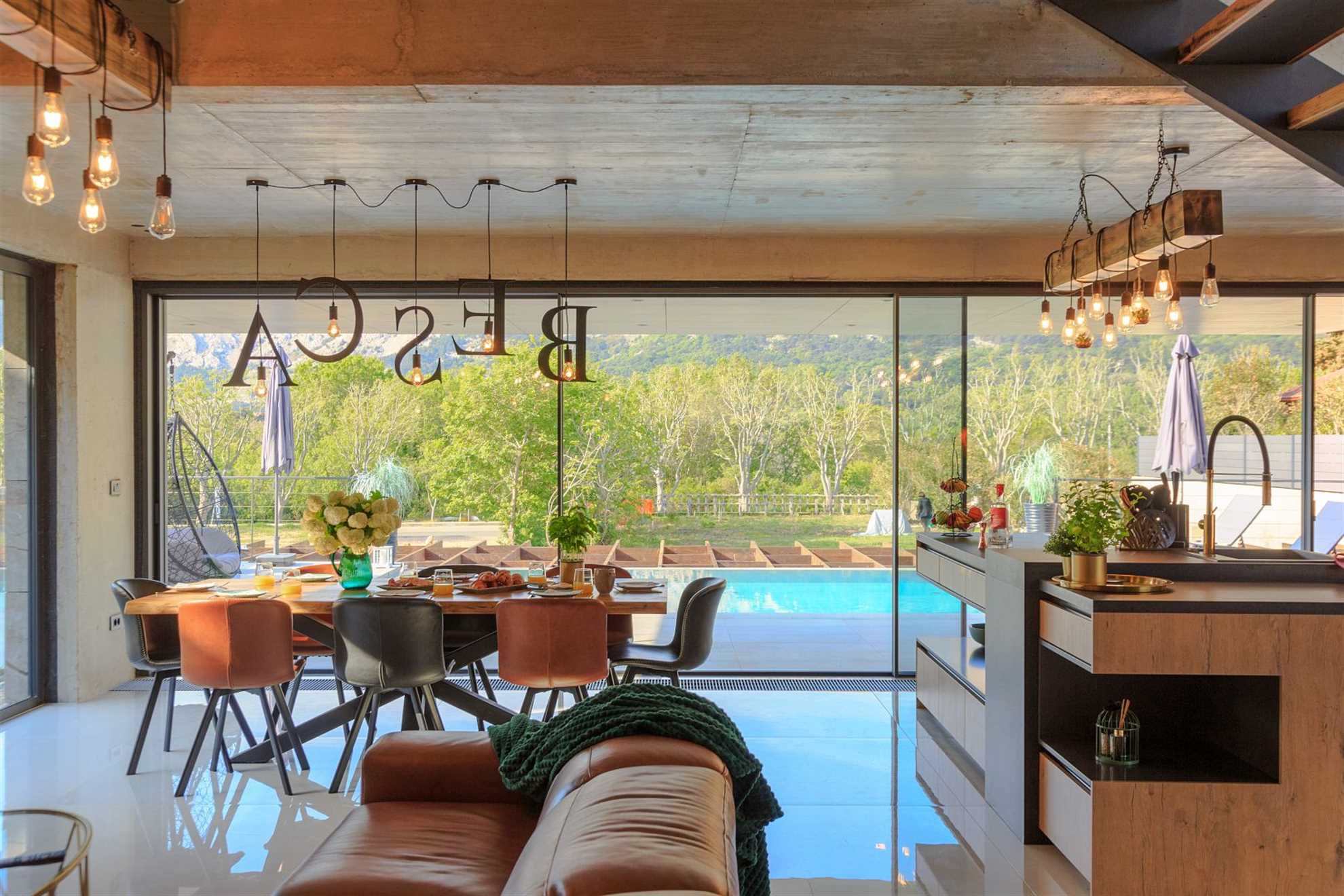Luxurious villa with sauna and game room