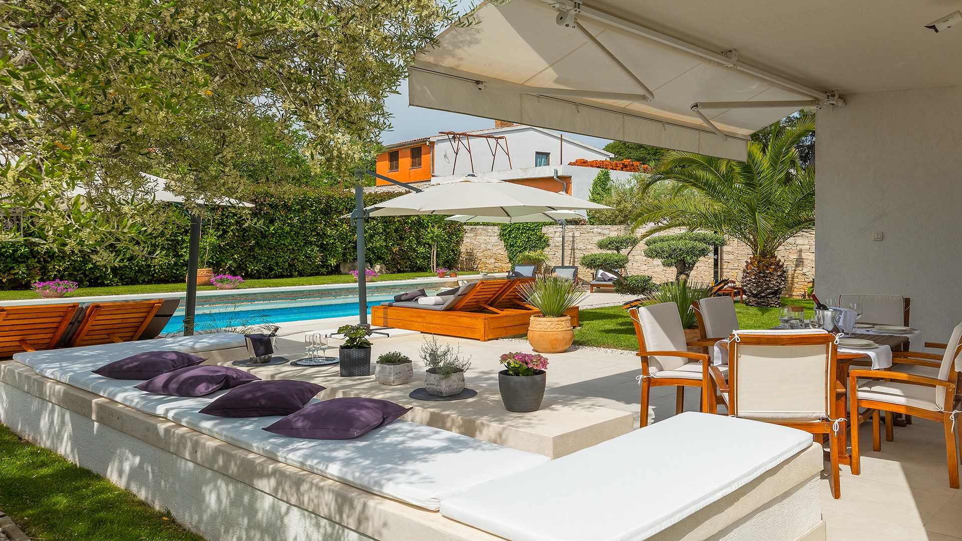 Charming villa with a pool