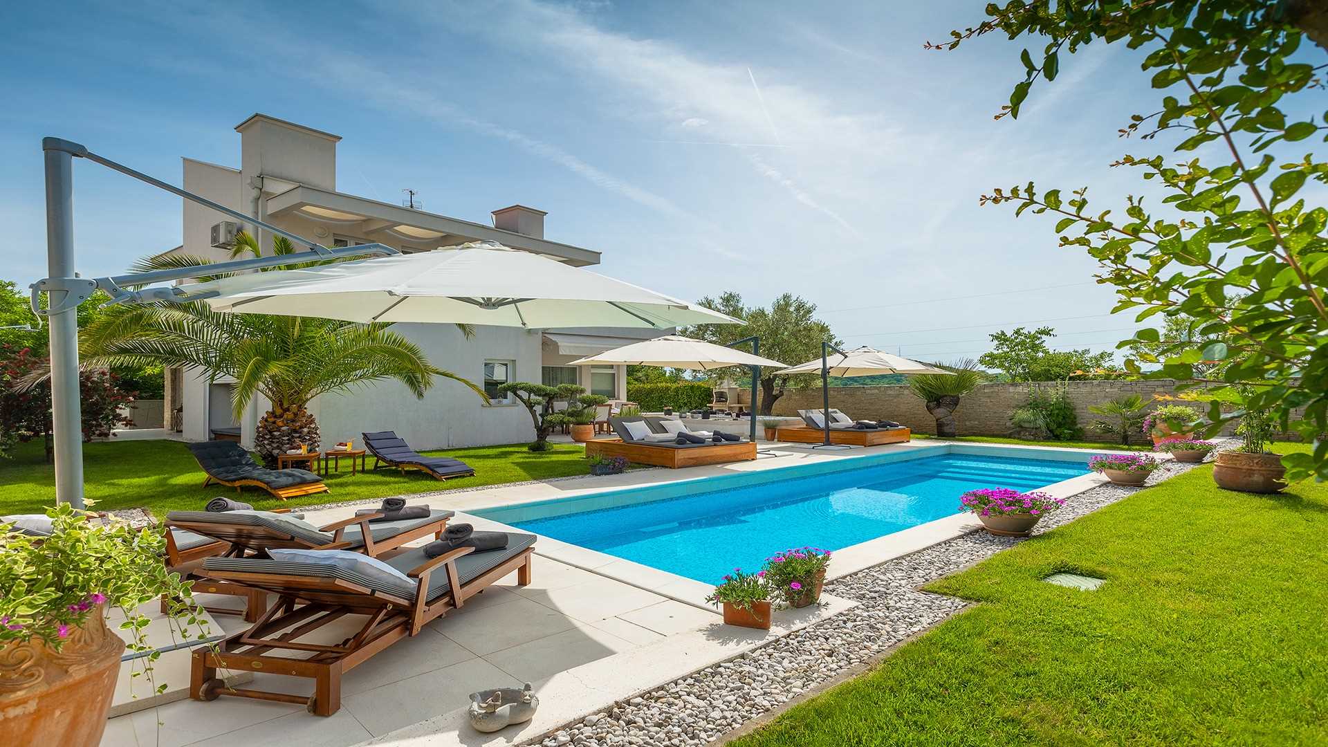 Charming villa with a pool