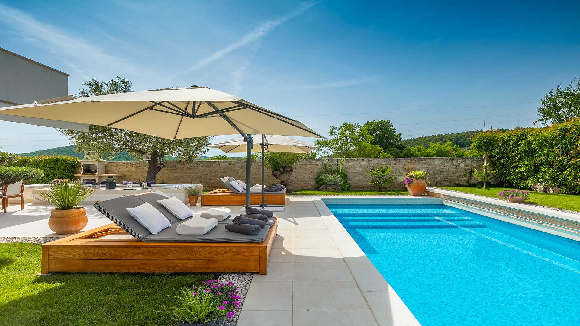 Charming villa with a pool