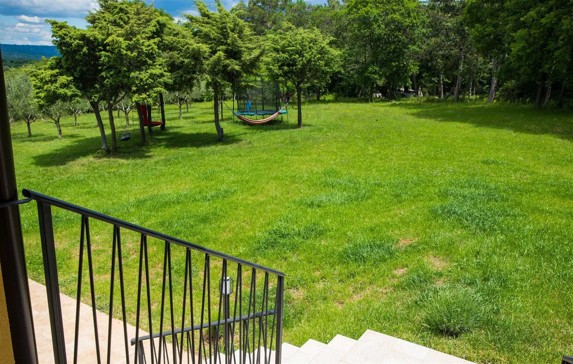 Family villa with a pool and a large garden