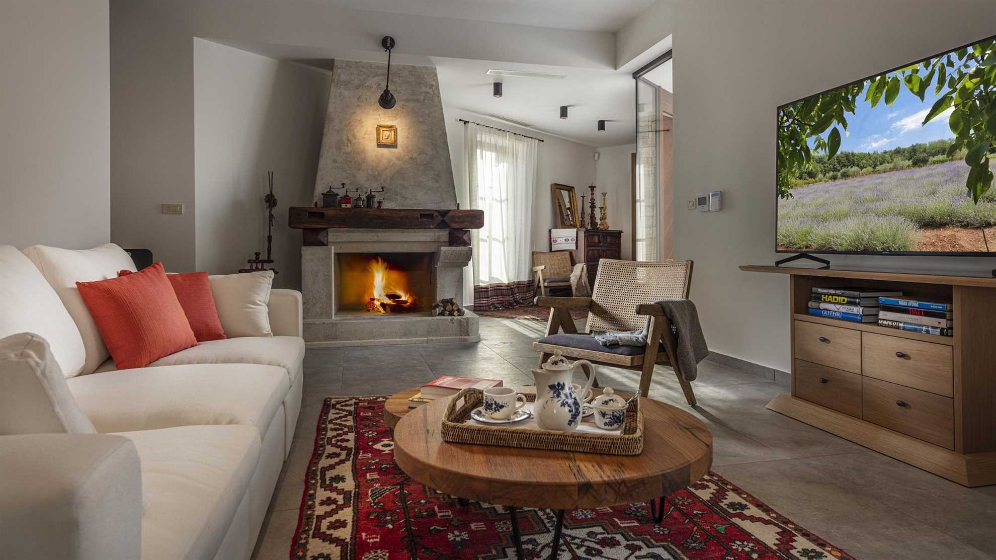 Luxurious complex for large groups in Barat in Istria