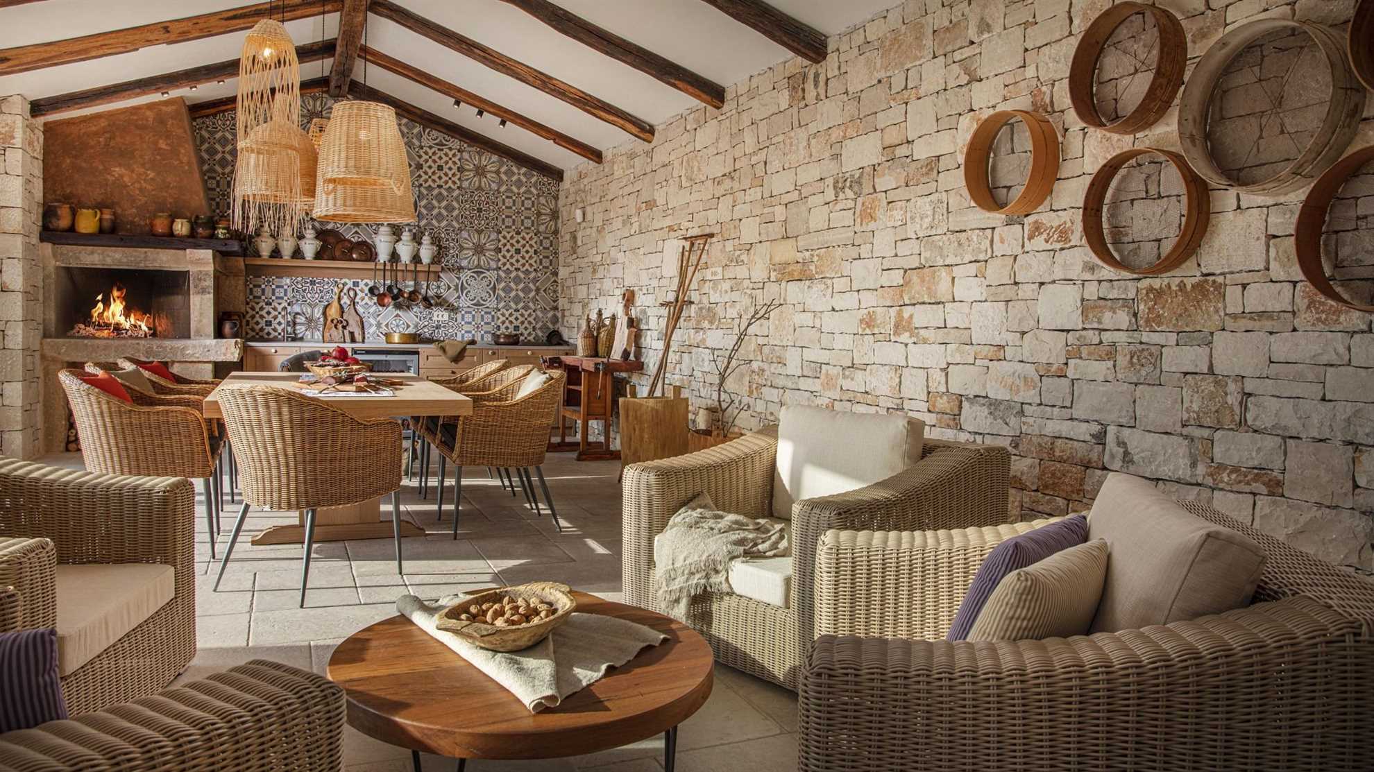 Luxurious complex for large groups in Barat in Istria
