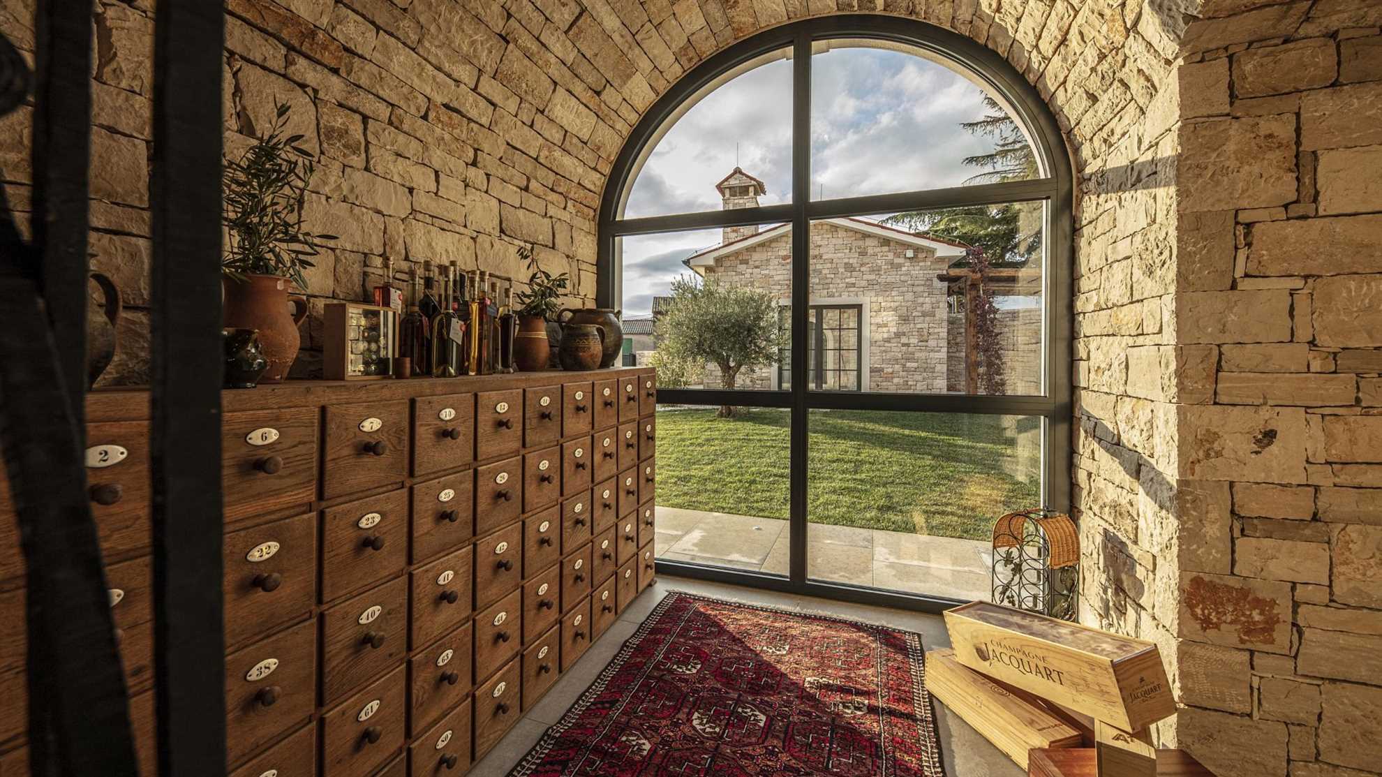 Luxurious complex for large groups in Barat in Istria
