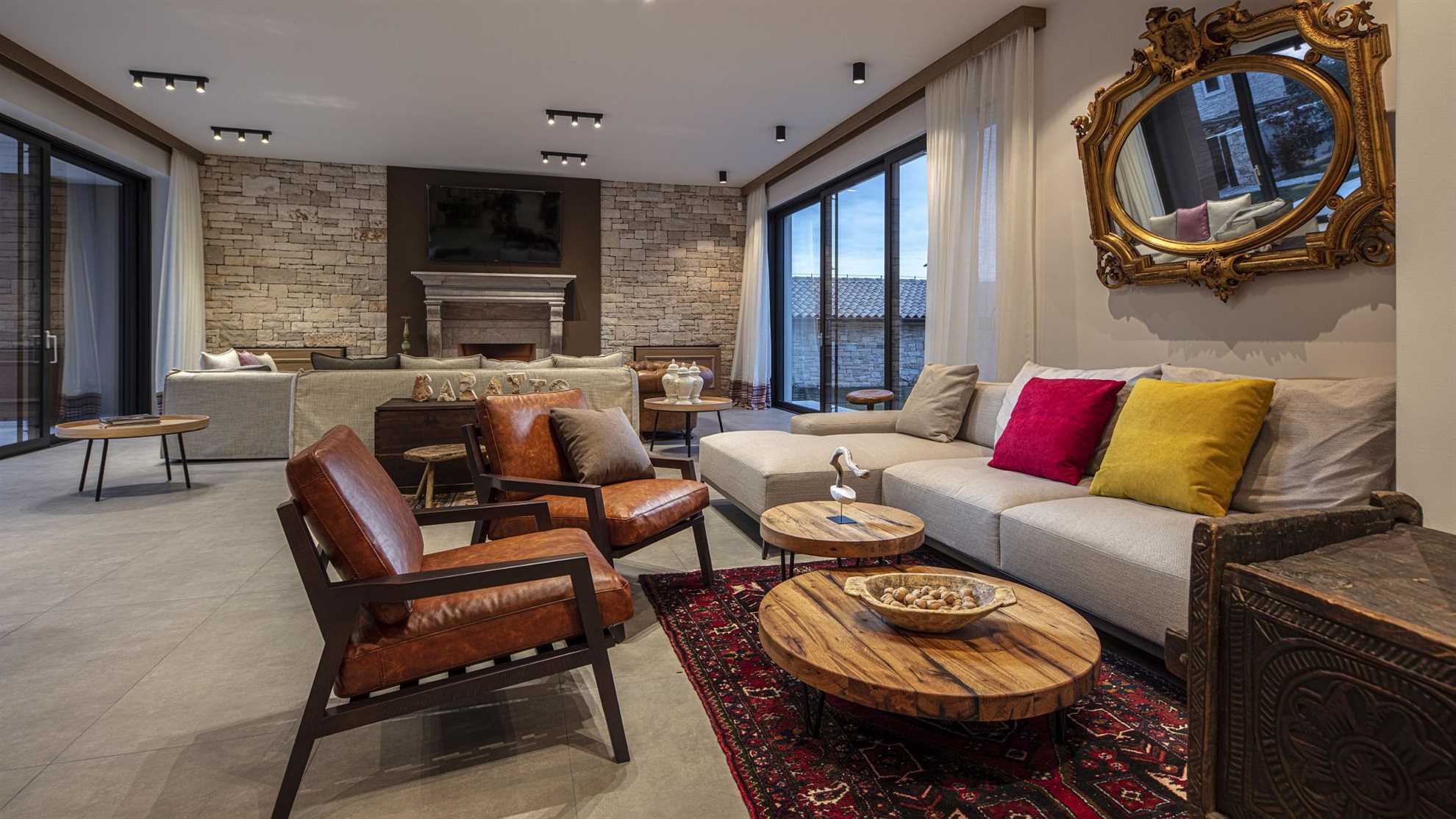 Luxurious complex for large groups in Barat in Istria