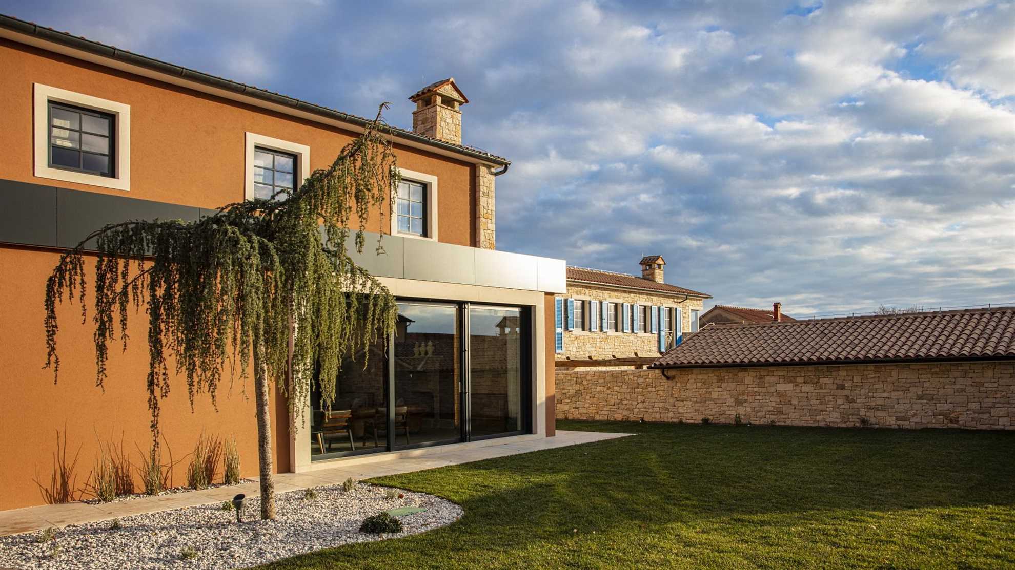 Luxurious poolside villa with sea view situated in Barat