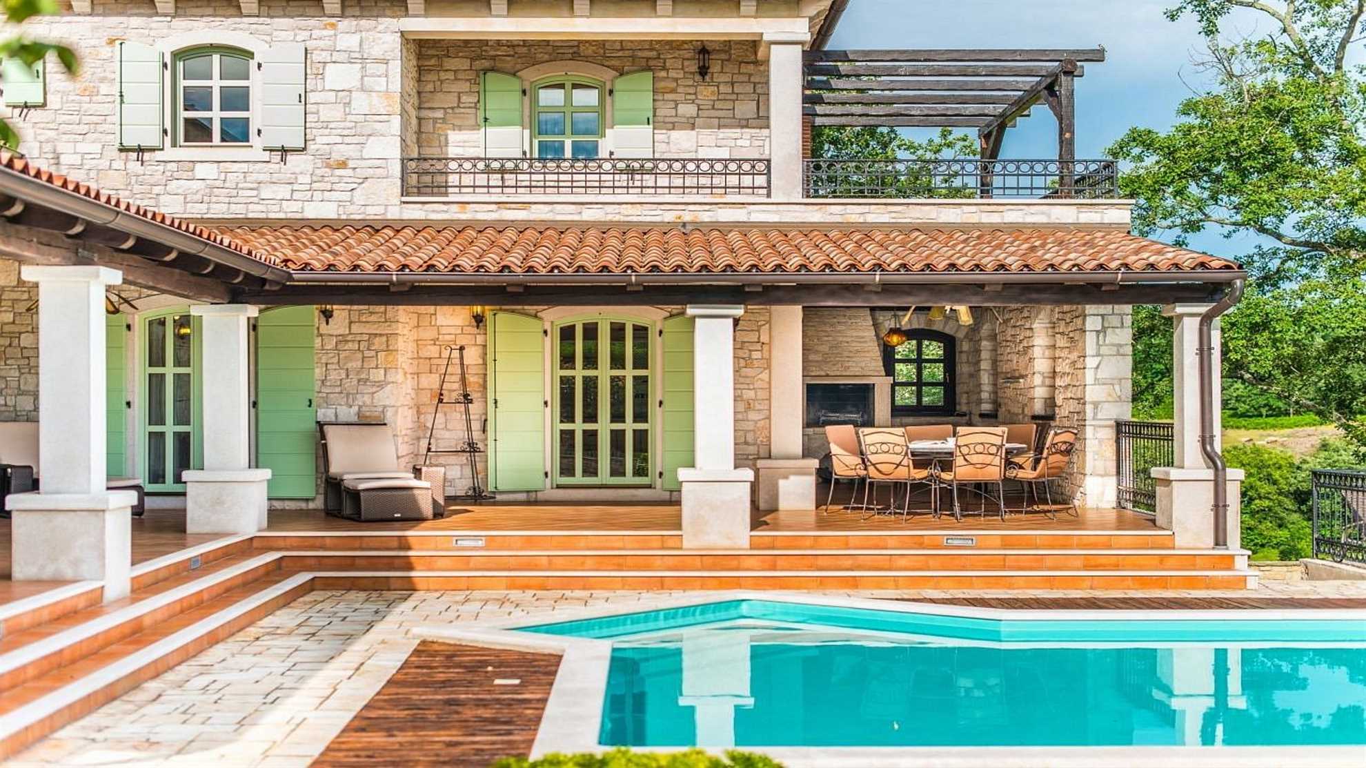 Luxury villa in Barat with a wellness