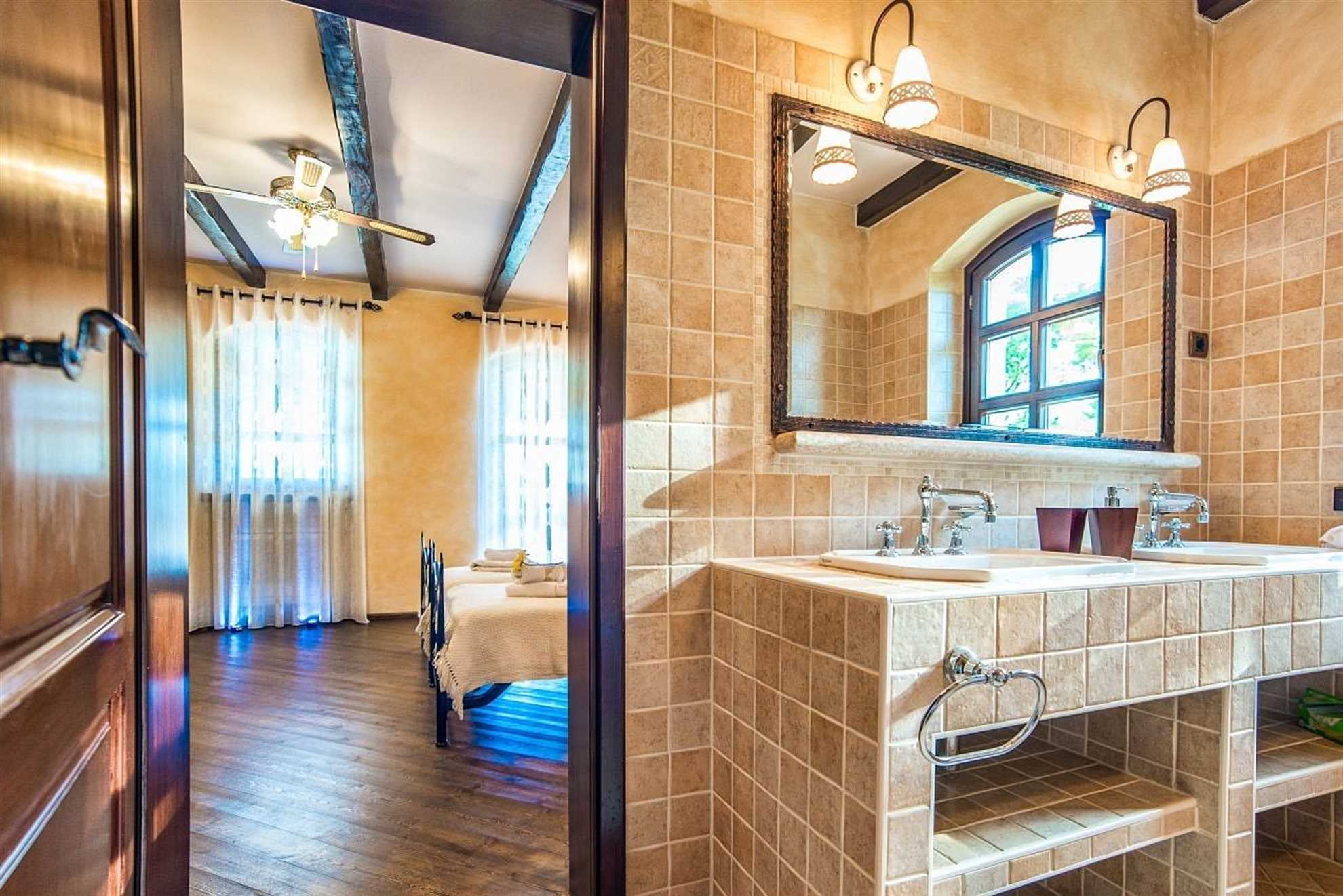 Luxury villa in Barat with a wellness