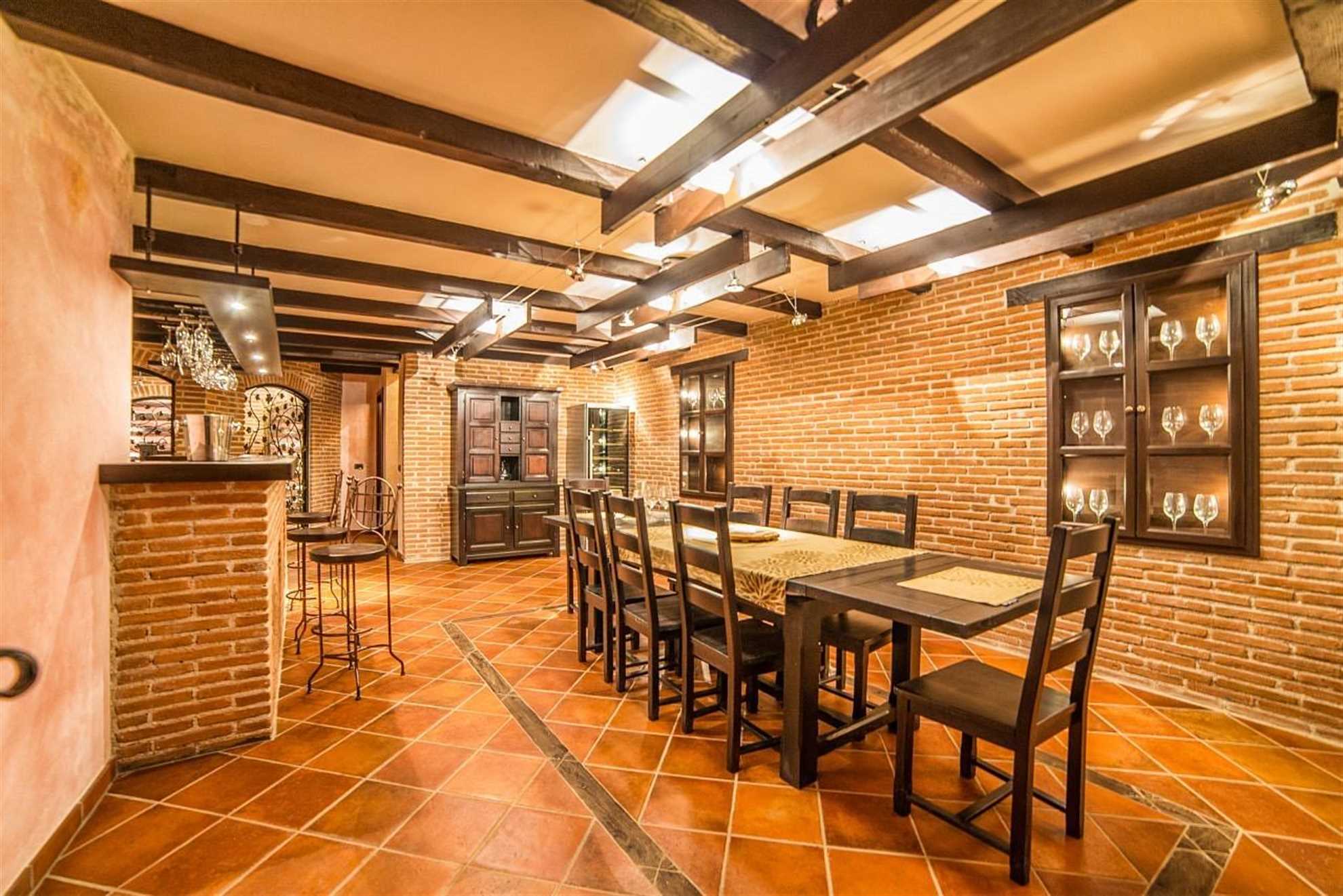 Luxury villa in Barat with a wellness