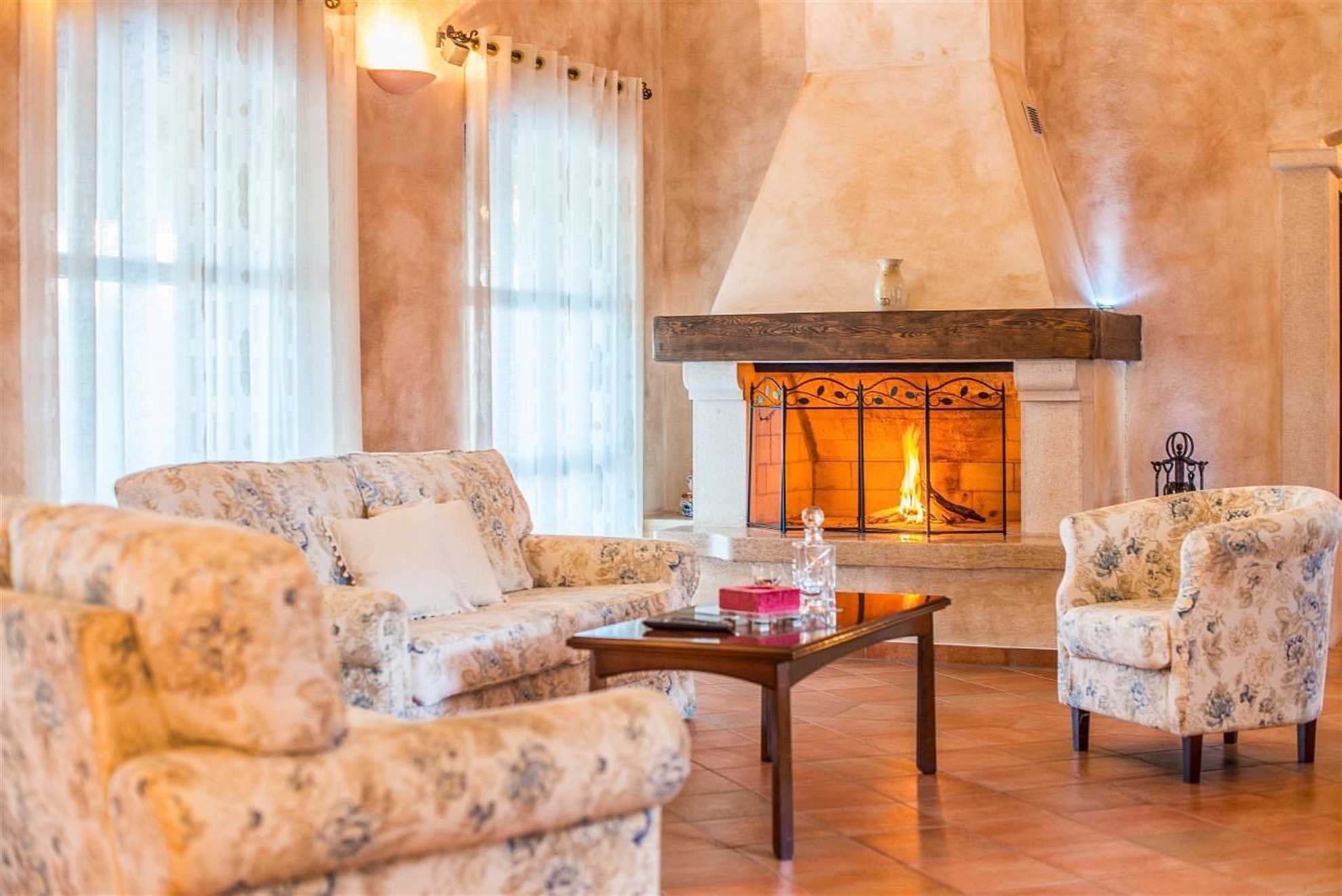 Luxury villa in Barat with a wellness