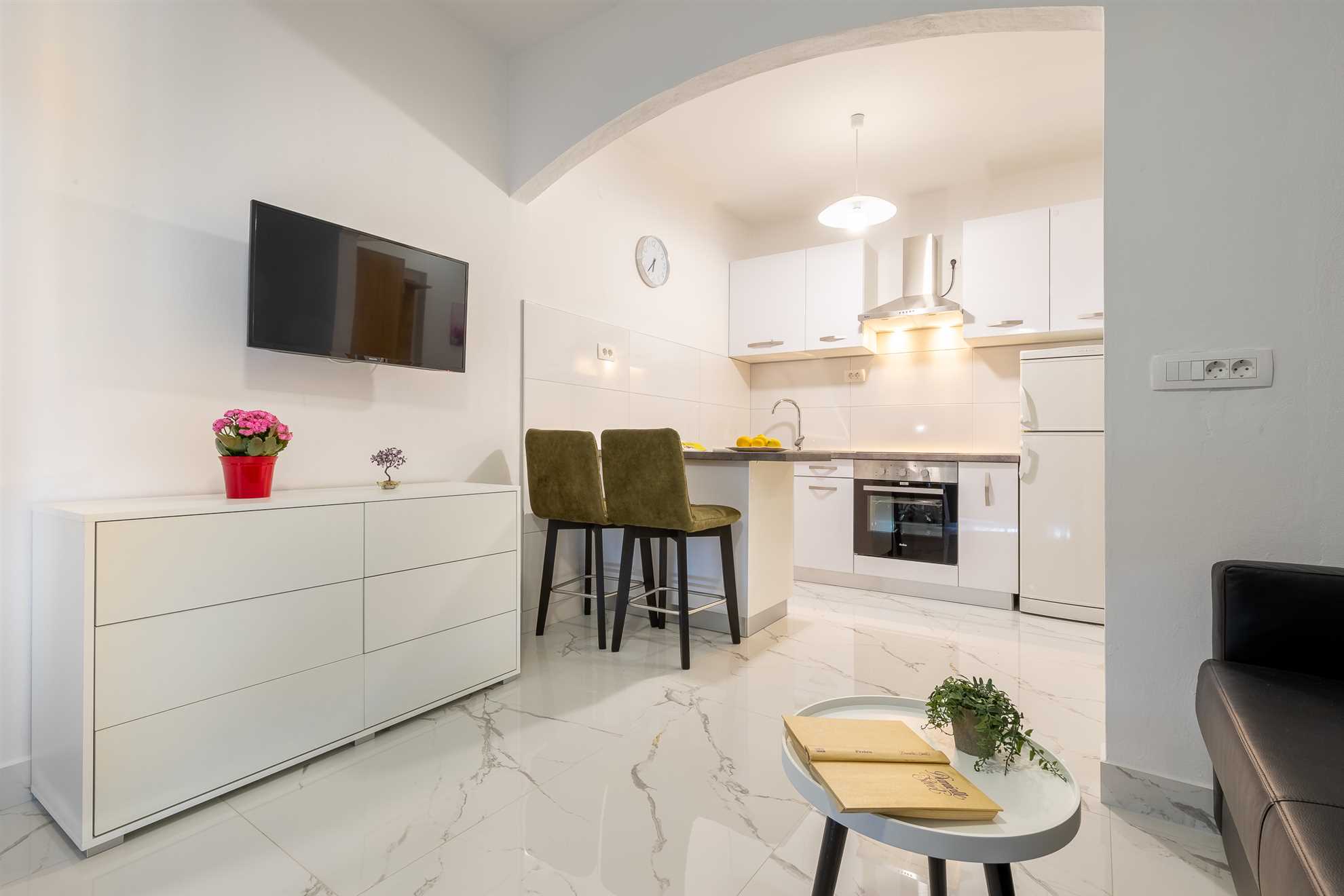One bedroom apartment for 3 persons with sea view