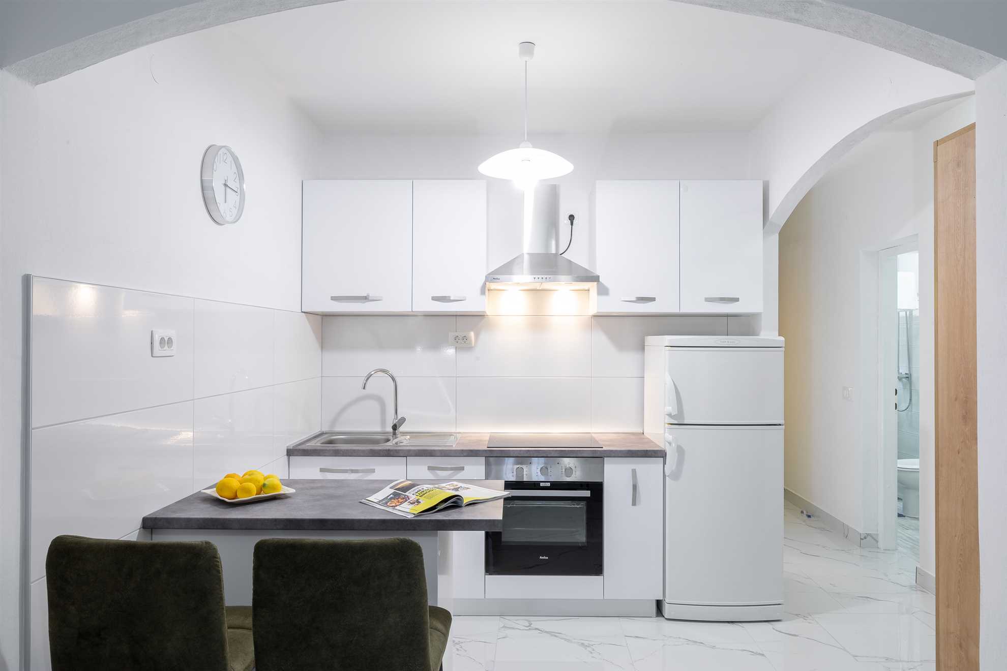 One bedroom apartment for 3 persons with sea view