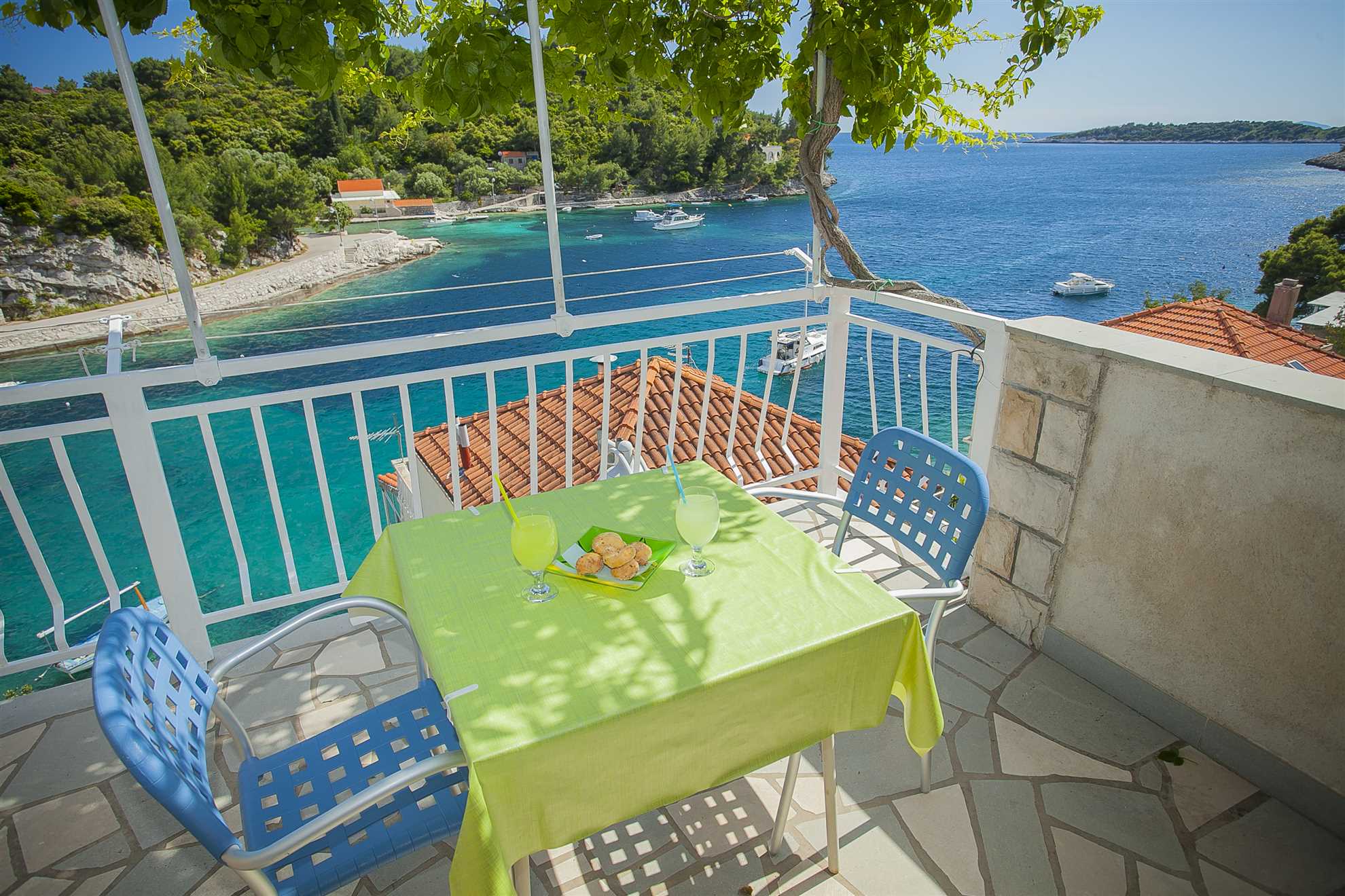 Studio apartman za 2 osobe s pogledom na more
