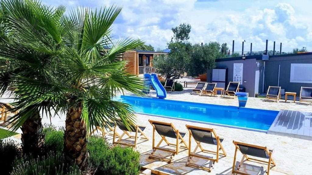 Image of Mobile Home Roko near beach with shared pool