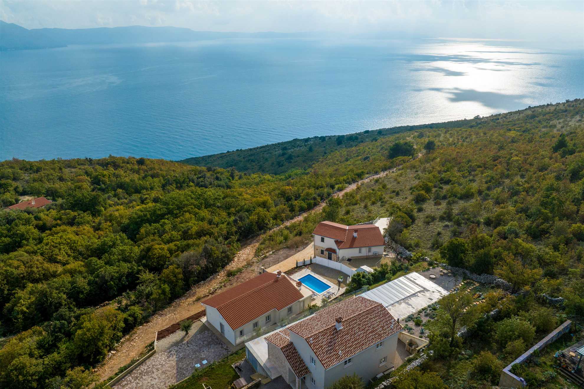 Image of Angel Marie Villa in a calm location with sea-view