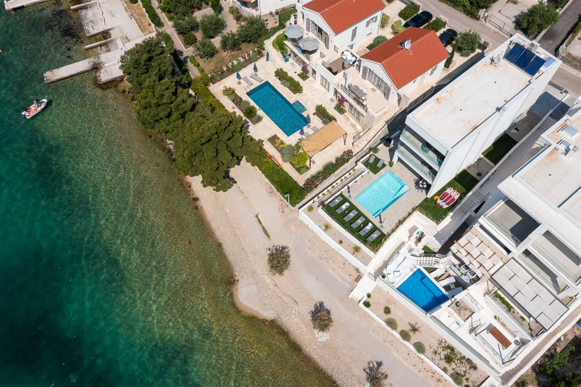 Villa Pepera with amazing sea view and heated pool