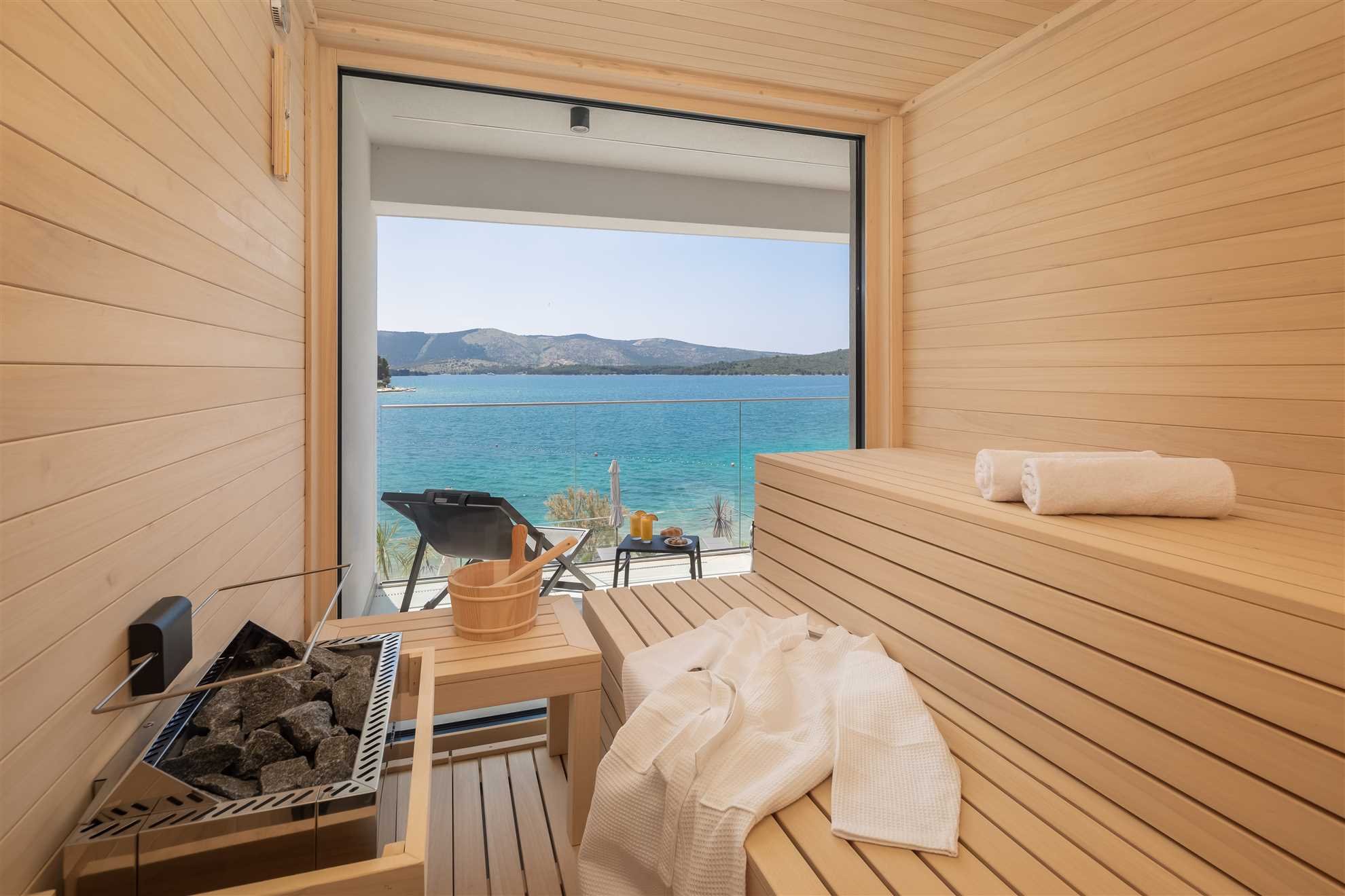 Villa Pepera with amazing sea view and heated pool