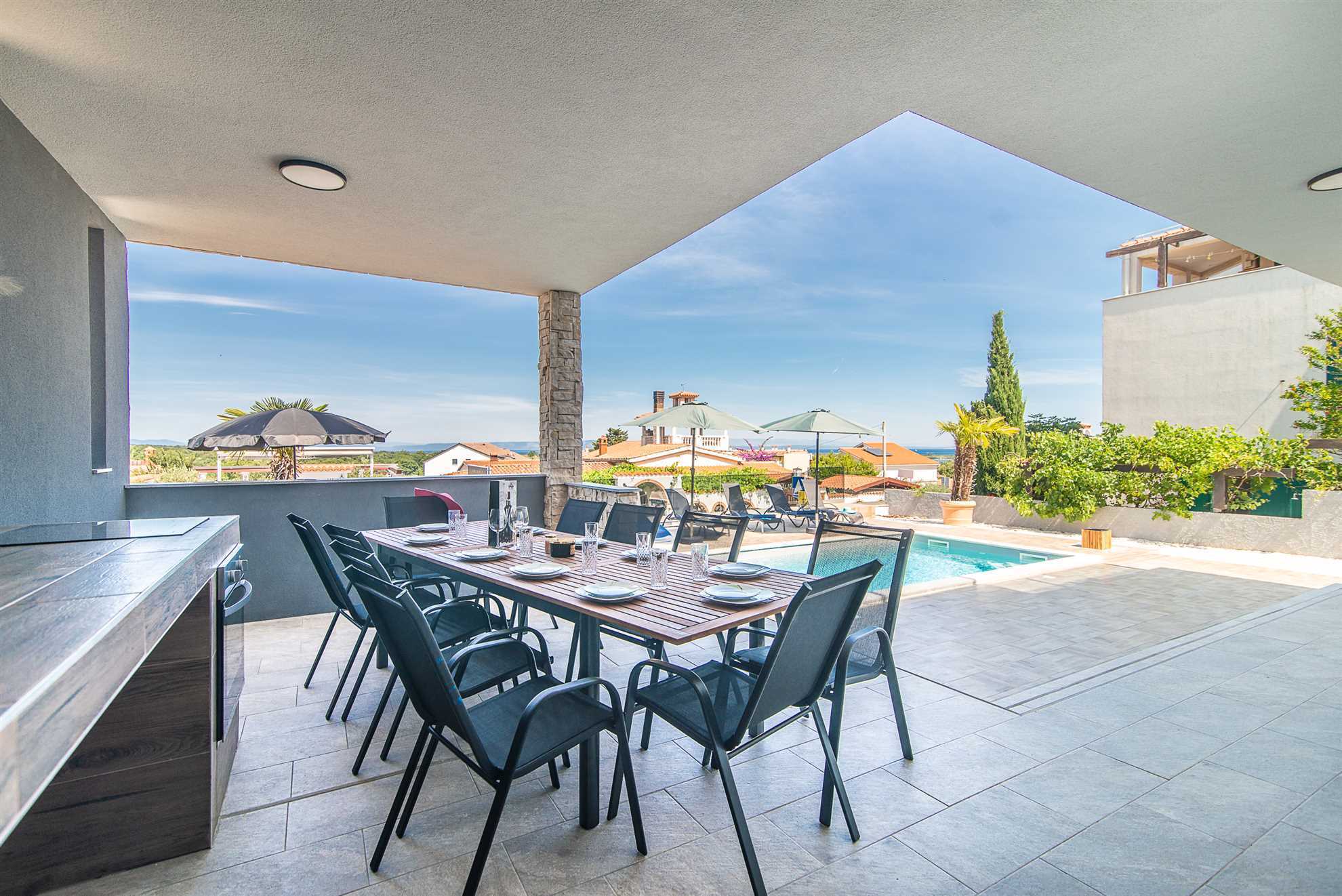 Luxury 5-bedroom Villa Ancora with private pool