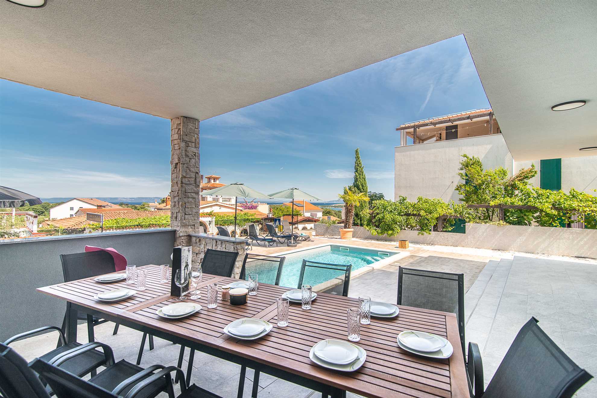 Luxury 5-bedroom Villa Ancora with private pool