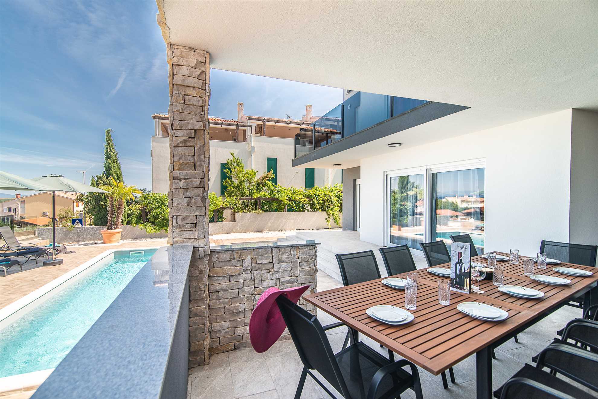 Luxury 5-bedroom Villa Ancora with private pool