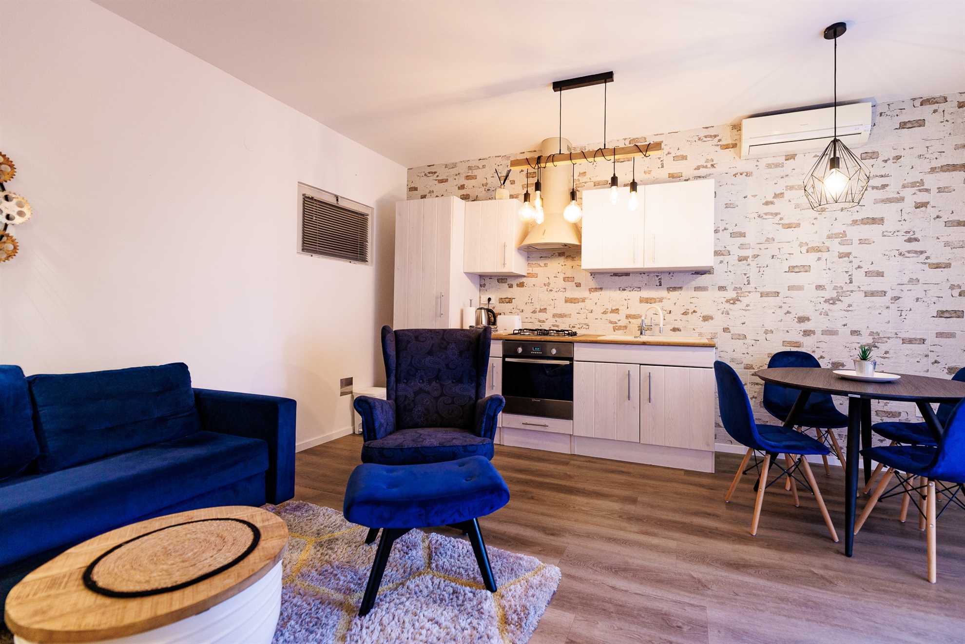 Modern one bedroom apartment with shared pool