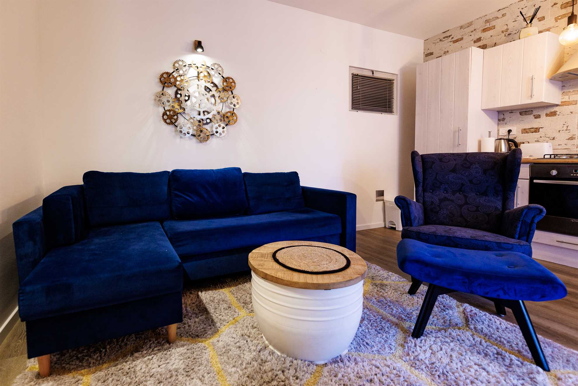 Modern one bedroom apartment with shared pool