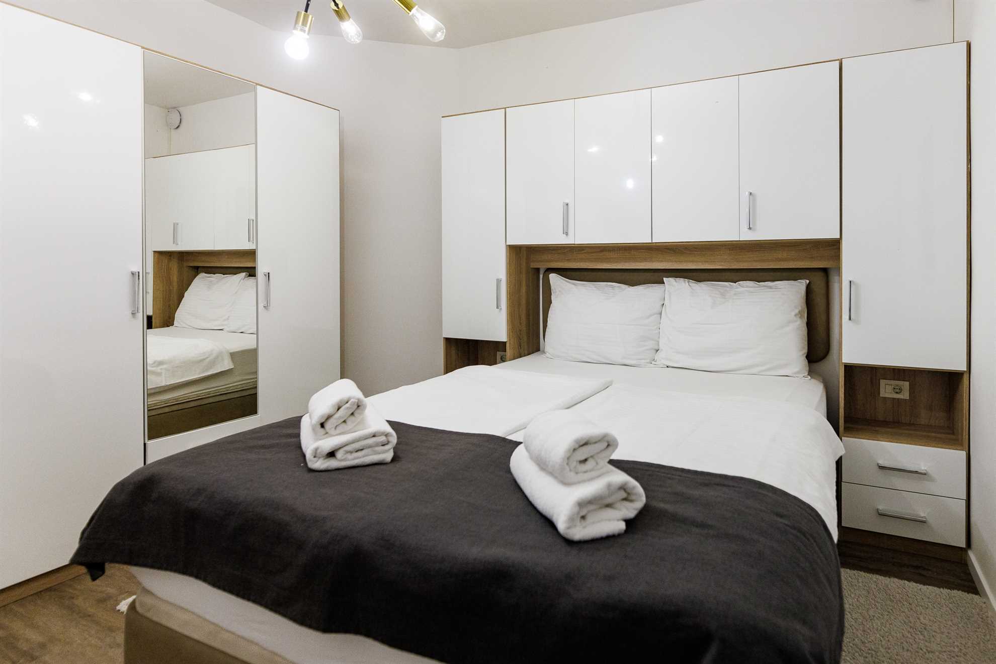 Modern one bedroom apartment with shared pool