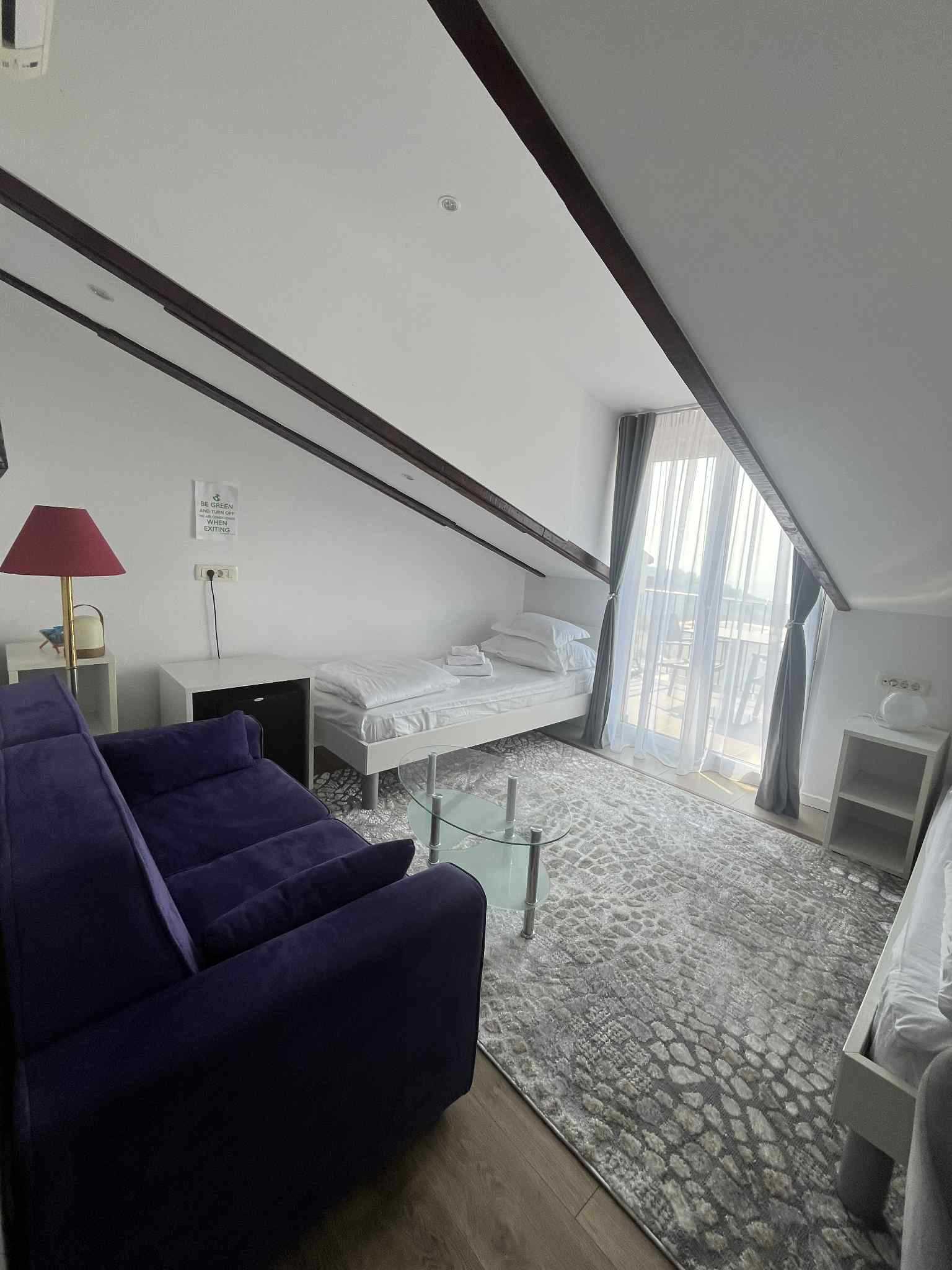 Image of Twin Room with Balcony and Sea view- Attic