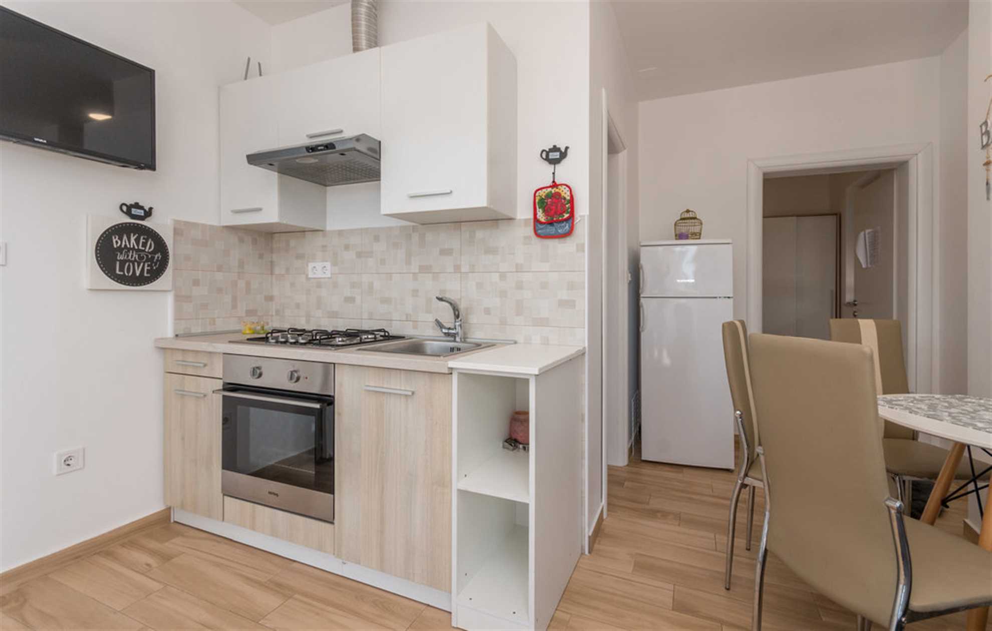 Studio apartment Pebble 3 only 20 meters from the sea
