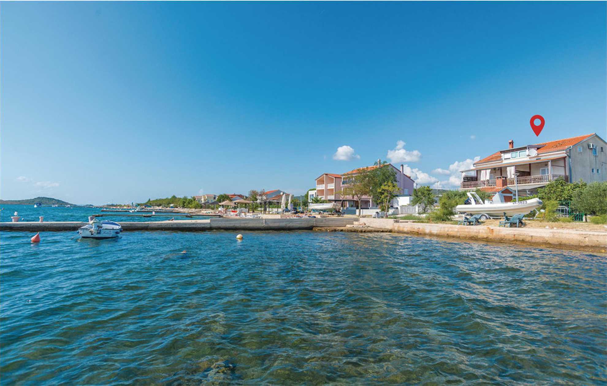 Studio apartment Pebble 3 only 20 meters from the sea