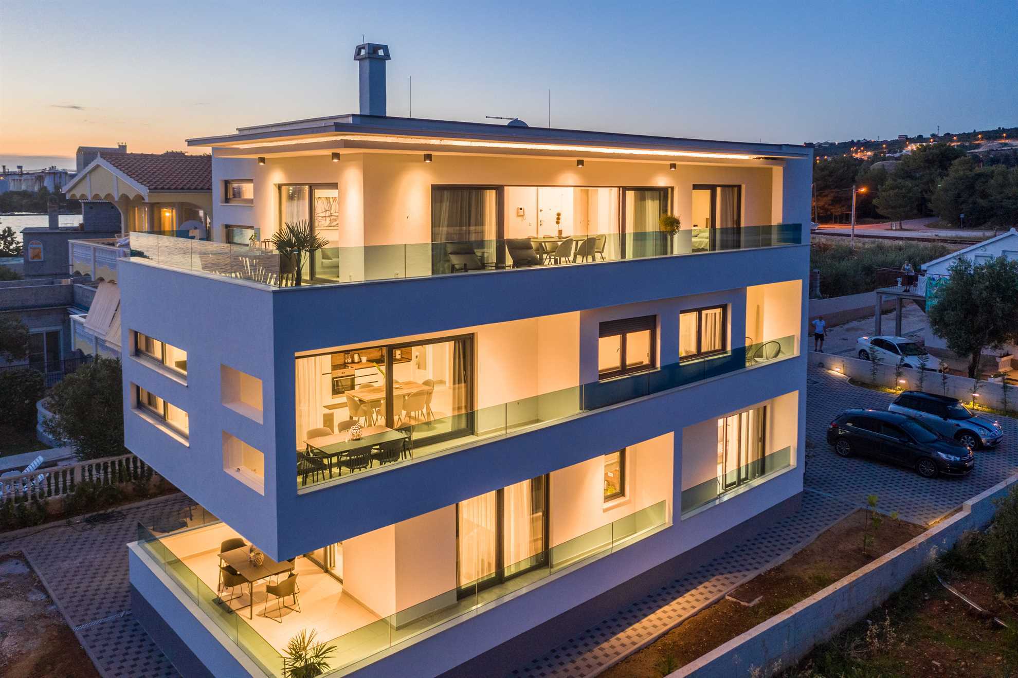 Beachfront Villa Fresca (F4) Penthouse 6+1 guests