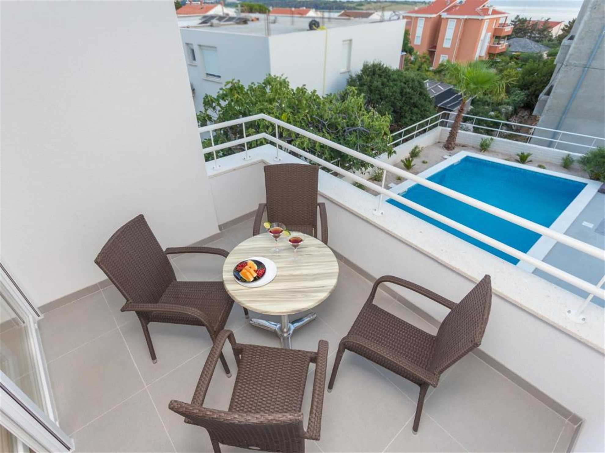 Studio for 3 With Balcony