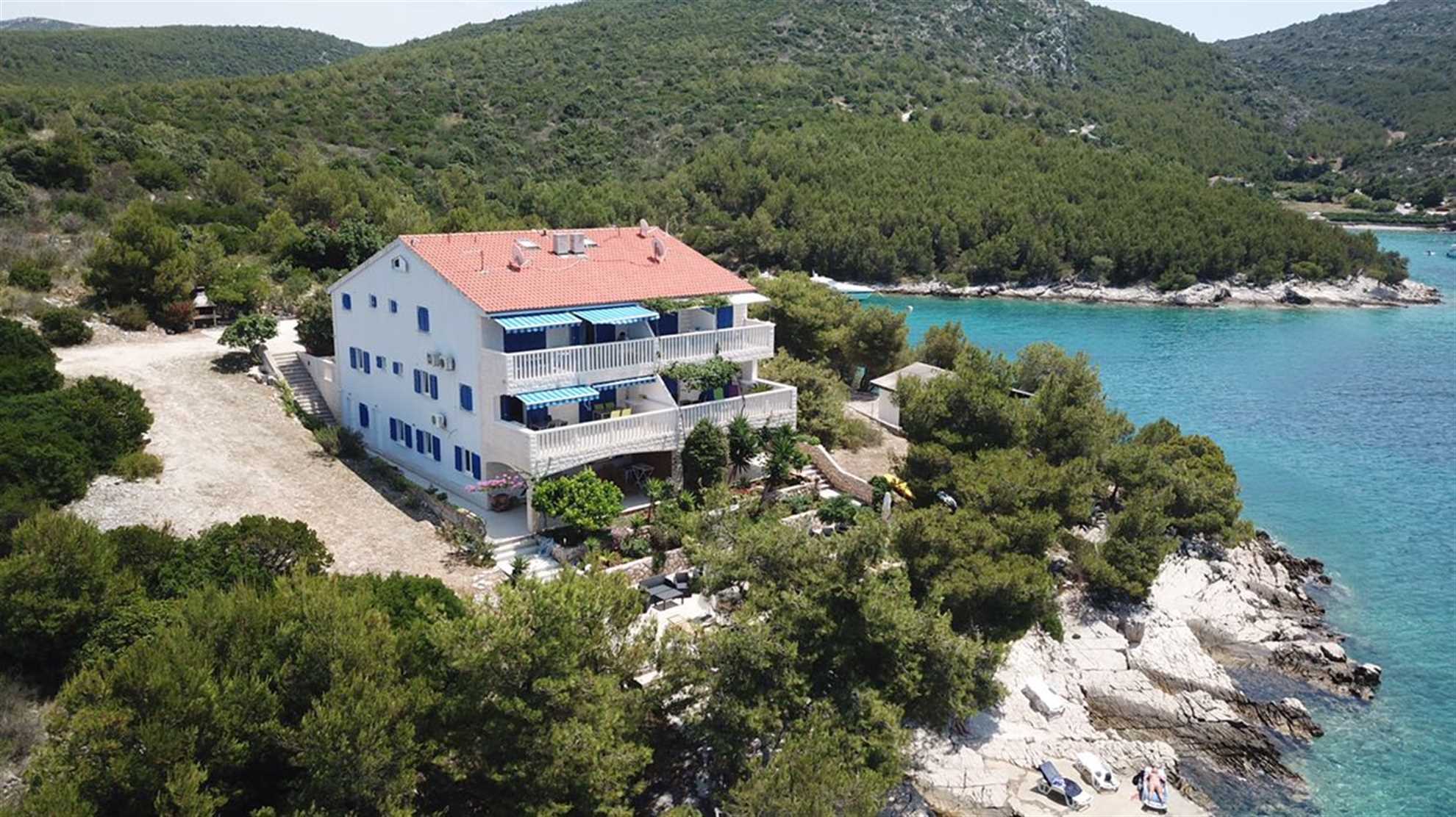 SUNSET VILLA HVAR Penthouse Apartment PURPLE LOFT