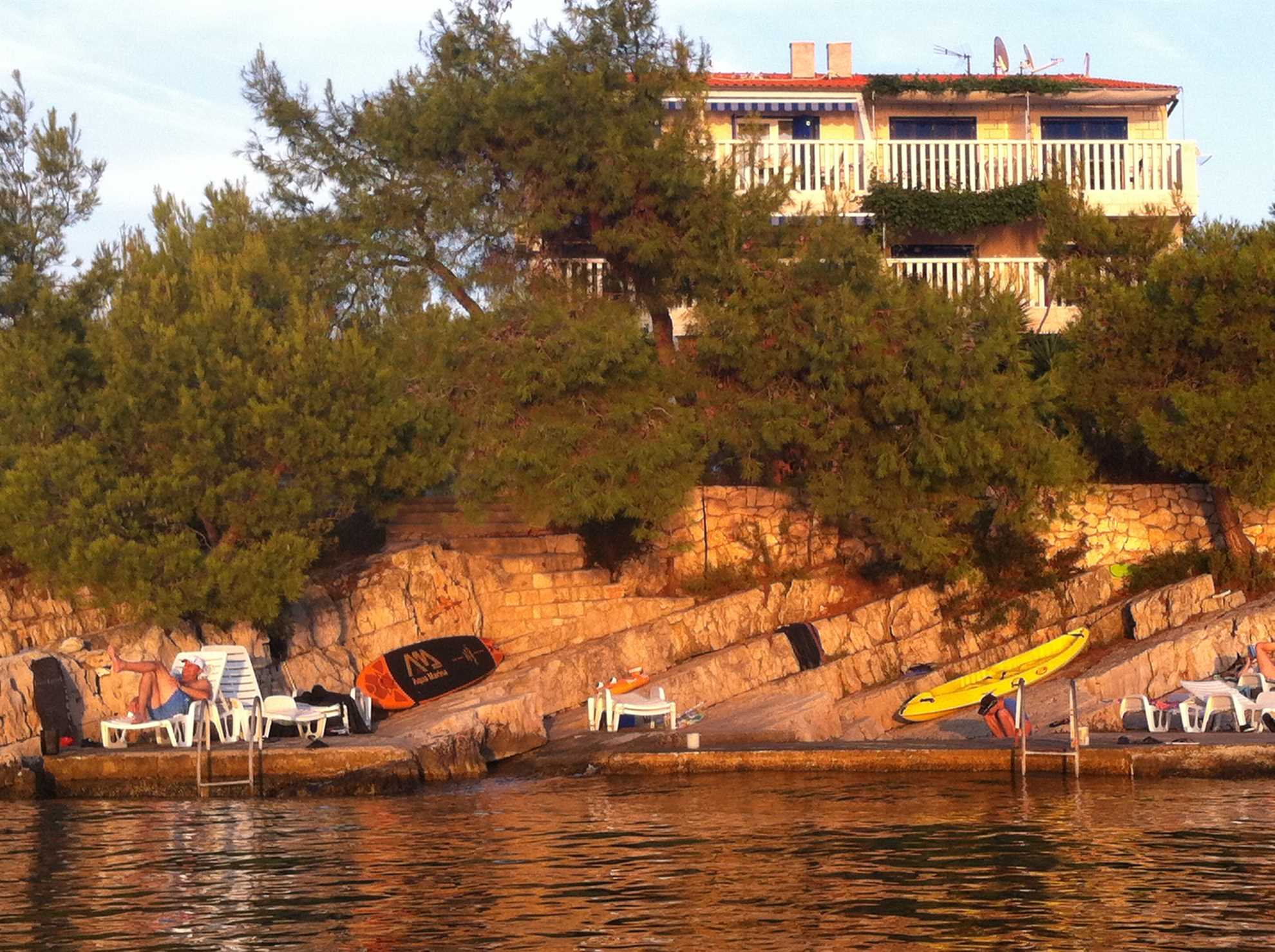SUNSET VILLA HVAR Penthouse Apartment PURPLE LOFT