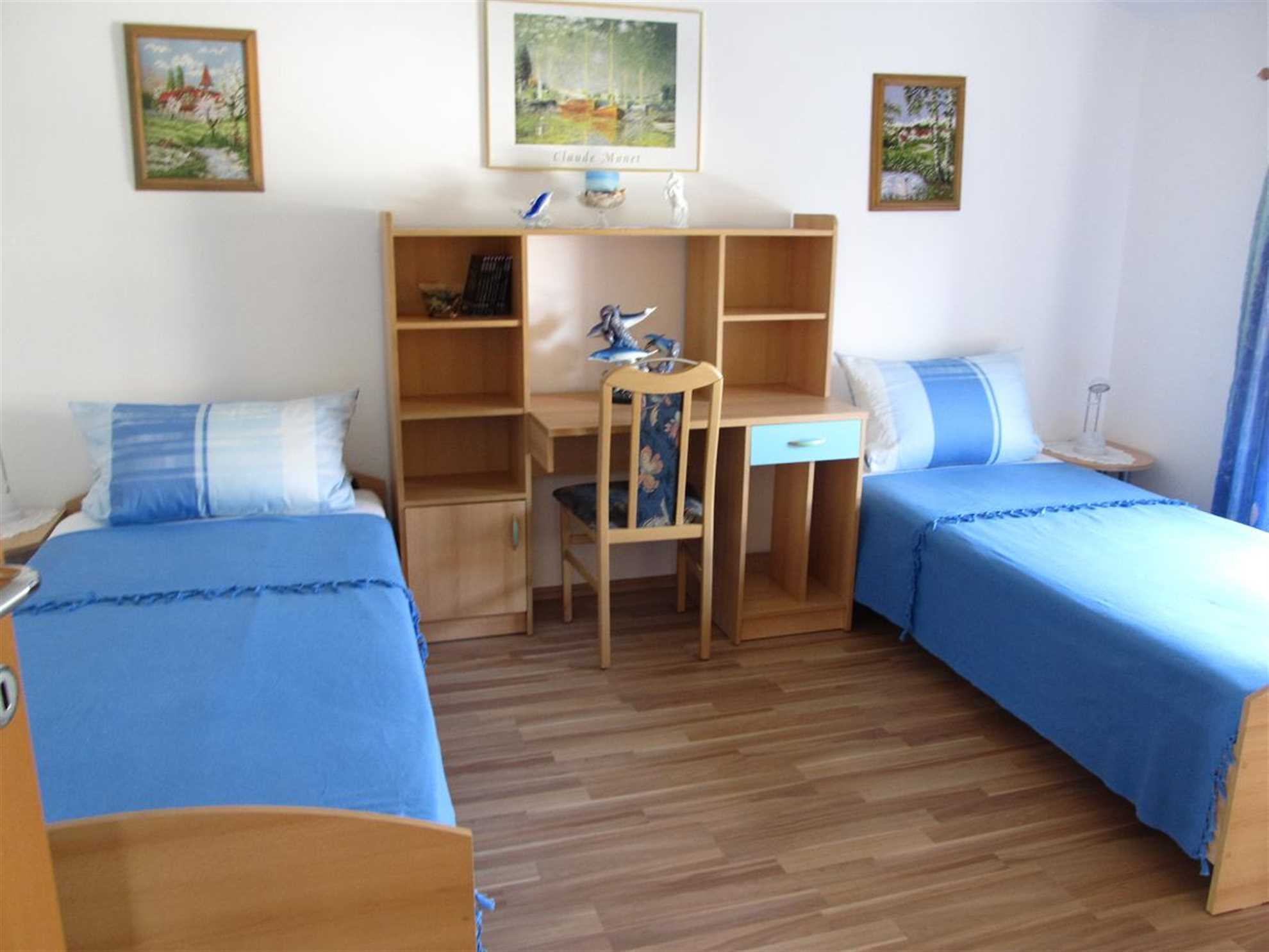 Apartman u Banjolama, pogodan za obitelji, pogled na more, klima uređaj, WiFi, roštilj, do 5 osoba