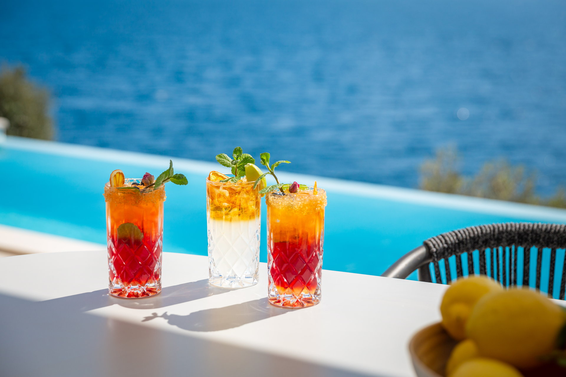 Beachfront Villa Maris with Pool